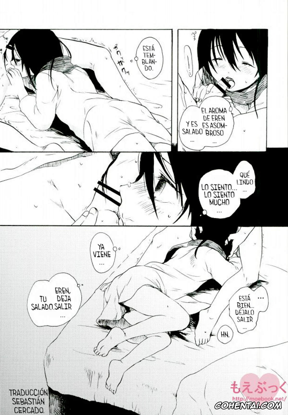 Shingeki No Kyojin | Attack On Titan hentai, Eren Jaeger hentai, Mikasa Ackerman hentai, Moyai no Akari (Shingeki no Kyojin), pagina 6