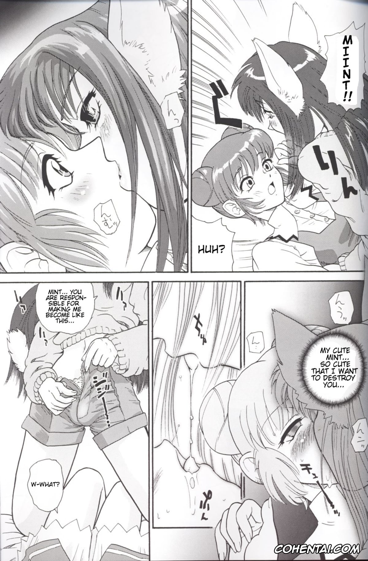 Tokyo Mew Mew | Mew Mew Power hentai, Ichigo Momomiya hentai, Lettuce Midorikawa hentai, Mint Aizawa hentai, Pudding Fong hentai, Zakuro Fujiwara hentai, Hamekko Doubutsu (Tokyo Mew Mew), pagina 24