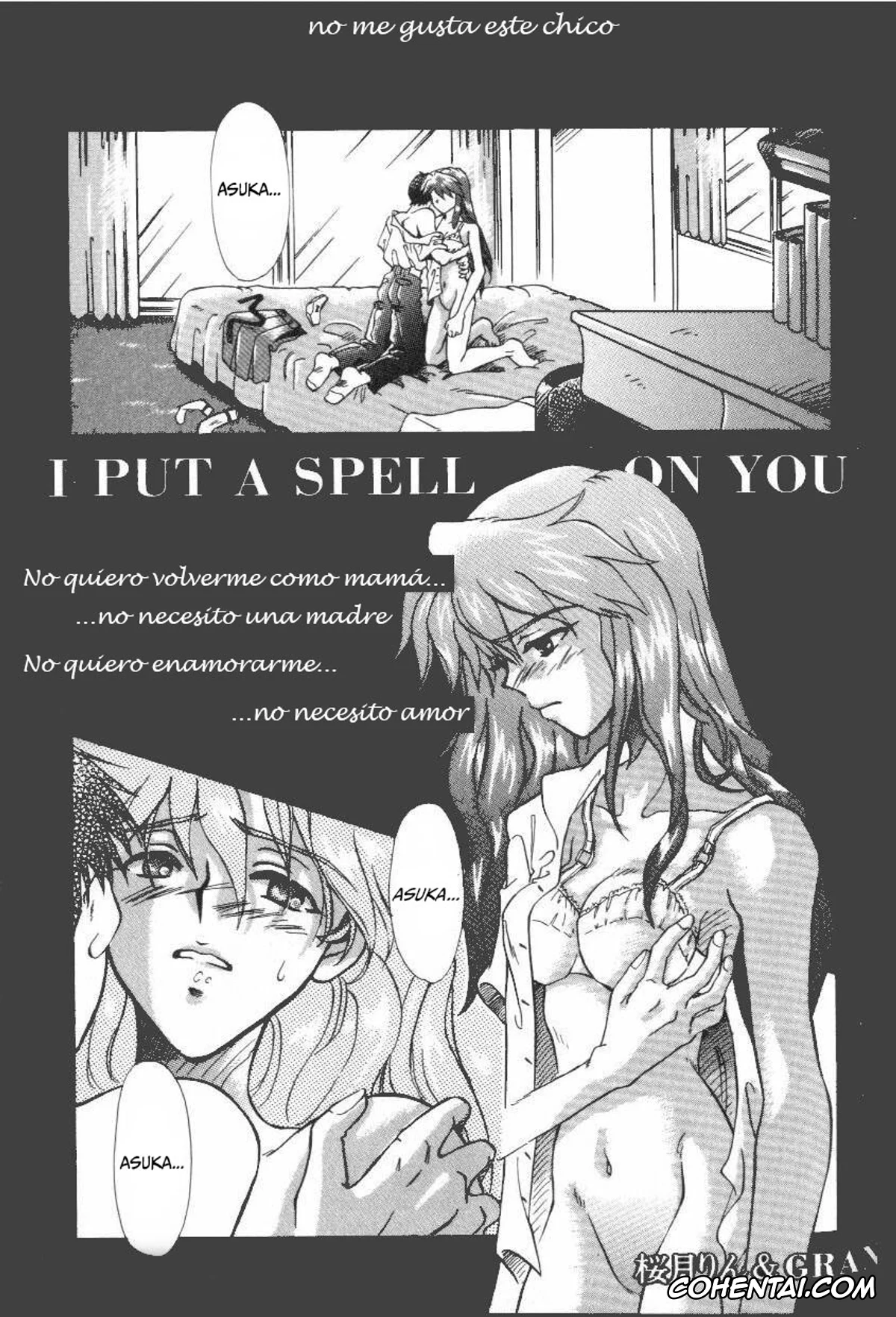 Neon Genesis Evangelion xxx, Asuka Langley Soryu xxx, Shinji Ikari xxx, I Put A Spell On You (ANGELic IMPACT NUMBER 07 – Fukkatsu!! Asuka Hen) (Neon Genesis Evangelion), pagina 1