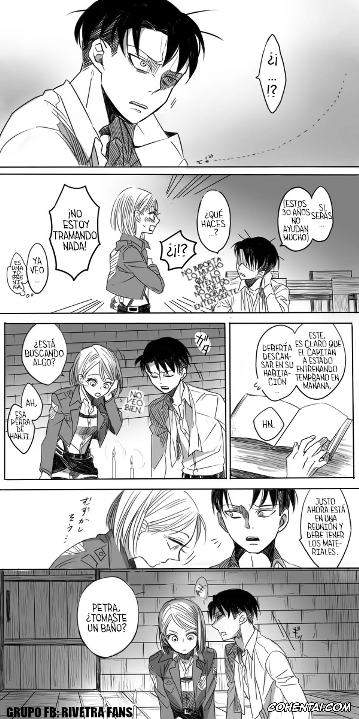 Shingeki No Kyojin | Attack On Titan xxx, Levi Ackerman xxx, Petra Ral xxx, LeviPet Manga (Shingeki no Kyojin), pagina 4