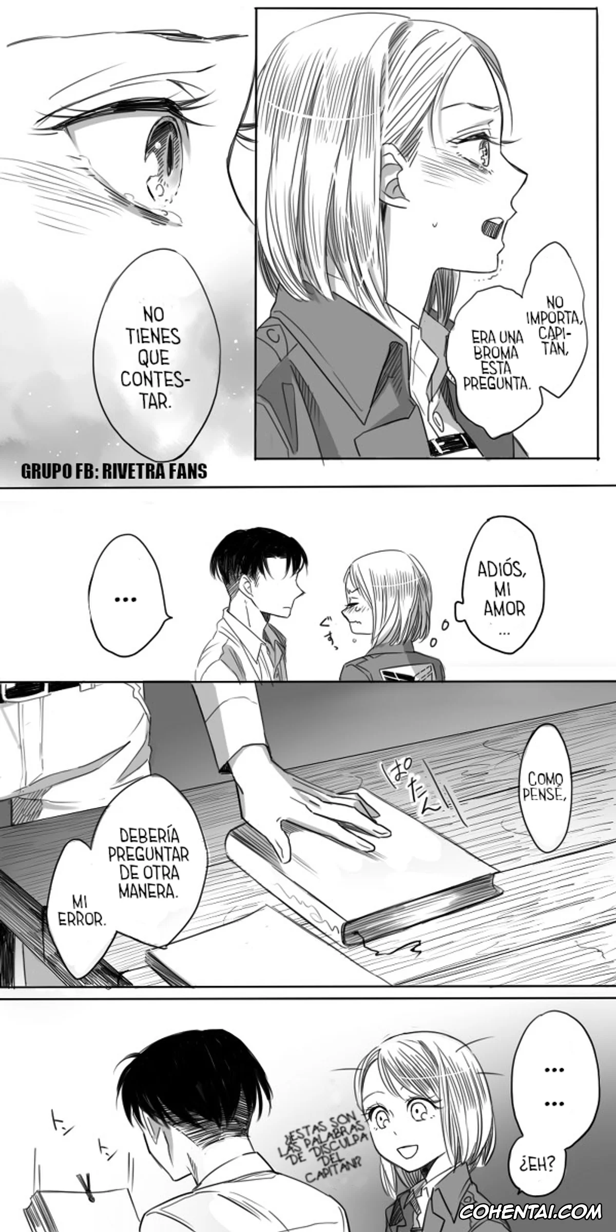 Shingeki No Kyojin | Attack On Titan porno, Levi Ackerman porno, Petra Ral porno, LeviPet Manga (Shingeki no Kyojin), pagina 8