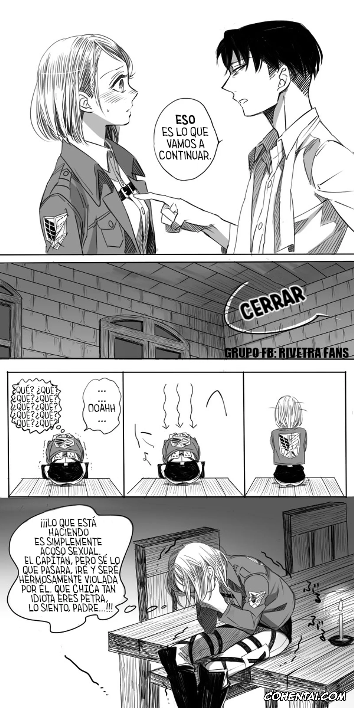 Shingeki No Kyojin | Attack On Titan porno, Levi Ackerman porno, Petra Ral porno, LeviPet Manga (Shingeki no Kyojin), pagina 14