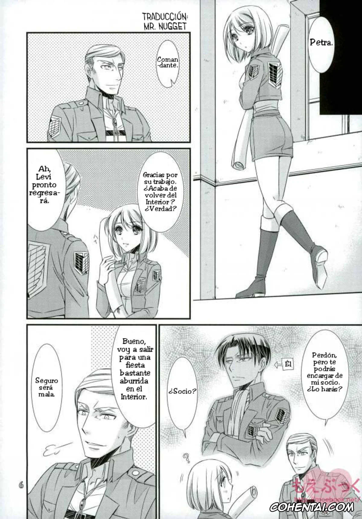 Shingeki No Kyojin | Attack On Titan hentai, Levi Ackerman hentai, Petra Ral hentai, Nice tryst (Shingeki no Kyojin), pagina 3