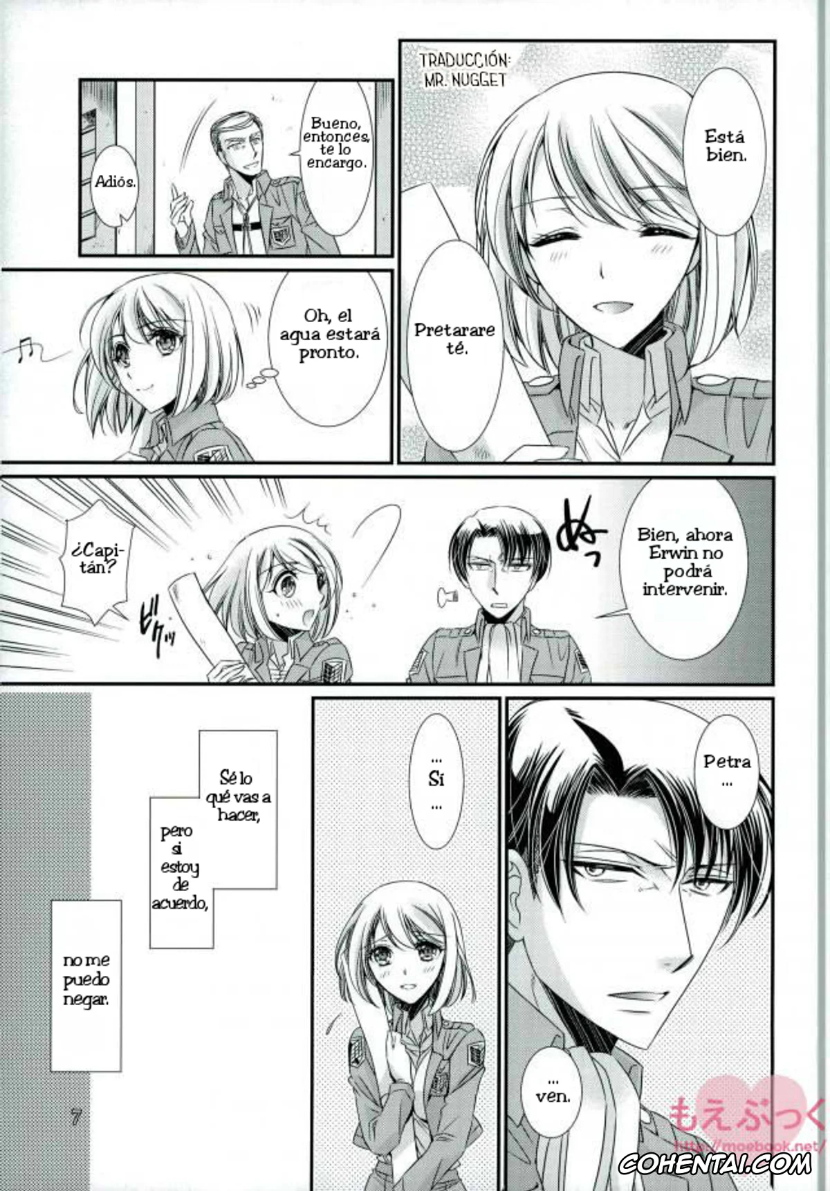Shingeki No Kyojin | Attack On Titan xxx, Levi Ackerman xxx, Petra Ral xxx, Nice tryst (Shingeki no Kyojin), pagina 4