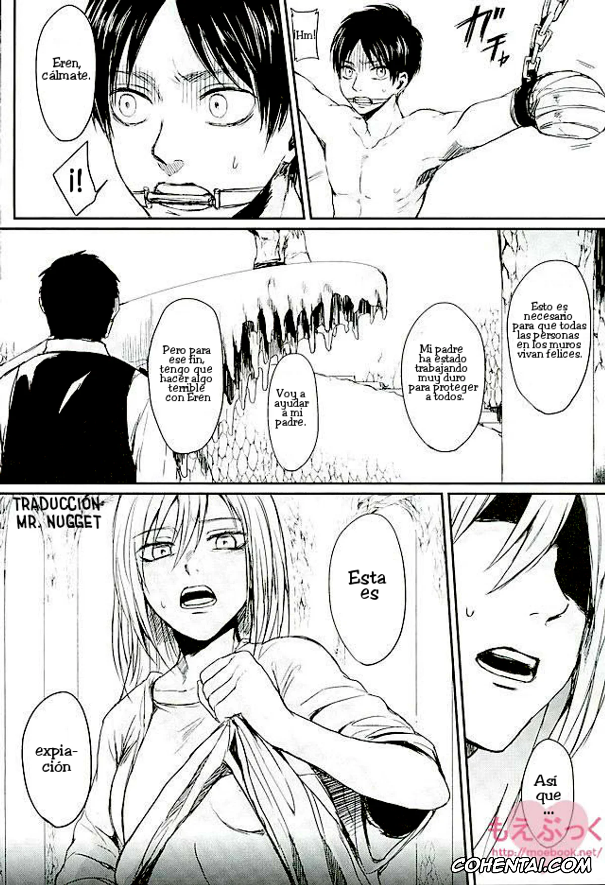 Shingeki No Kyojin | Attack On Titan hentai, Eren Jaeger hentai, Krista Lenz hentai, Reizoku wa Kami ni Arazaru (Shingeki no Kyojin), pagina 3