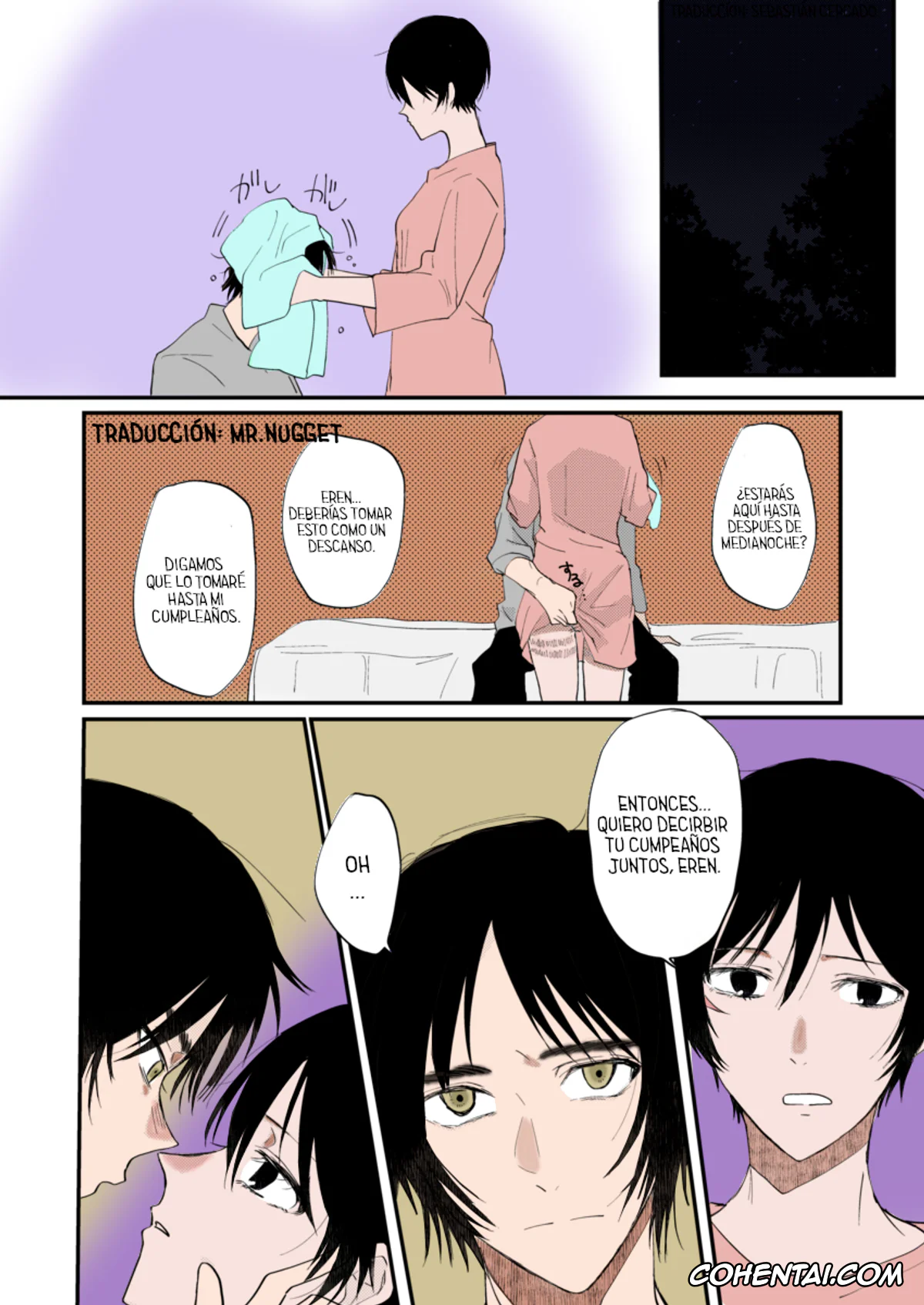 Shingeki No Kyojin | Attack On Titan porno, Eren Jaeger porno, Mikasa Ackerman porno, Otsu no Yoru no Subete (Shingeki no Kyojin), pagina 5