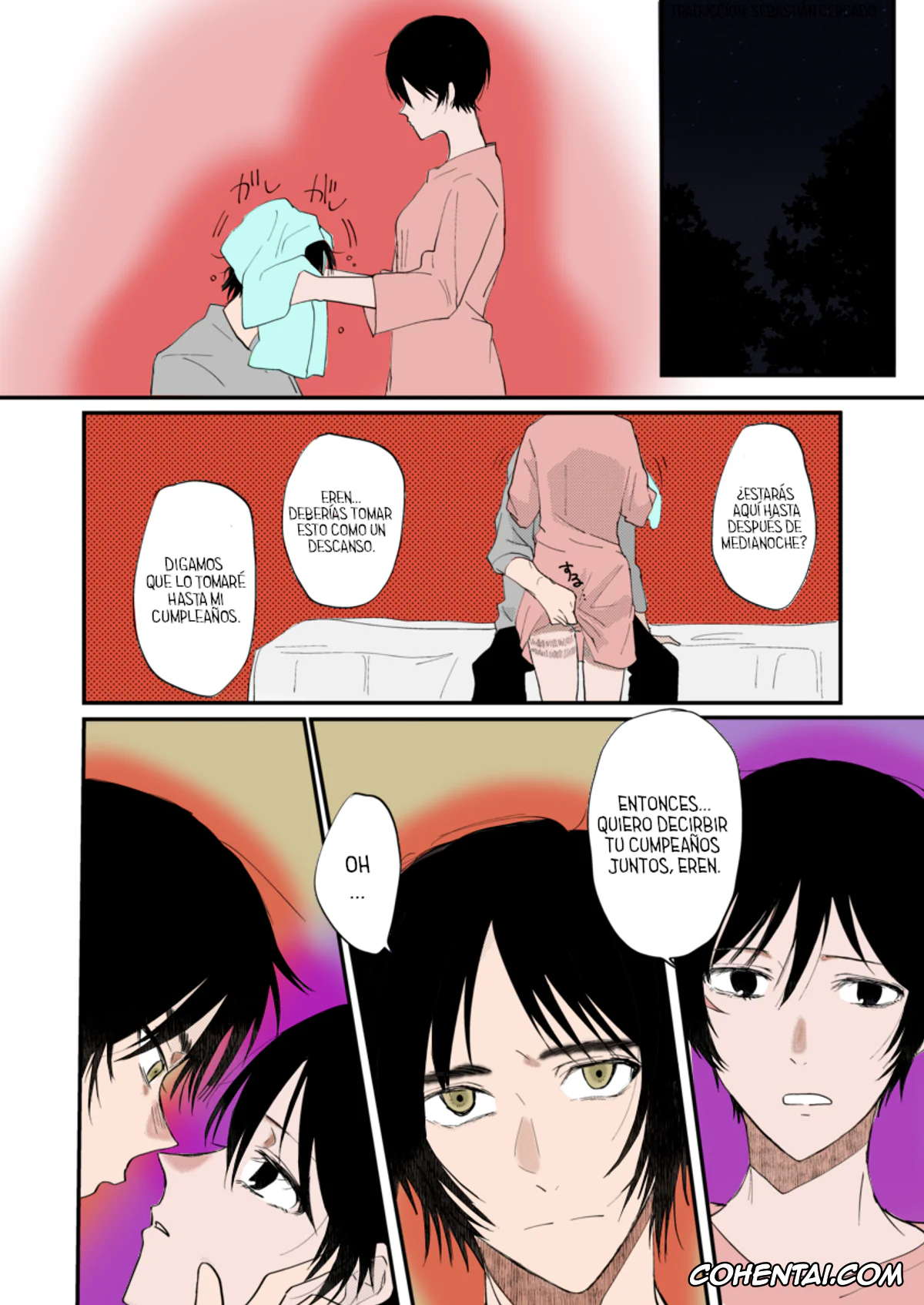 Shingeki No Kyojin | Attack On Titan hentai, Eren Jaeger hentai, Mikasa Ackerman hentai, Otsu no Yoru no Subete (Shingeki no Kyojin), pagina 6