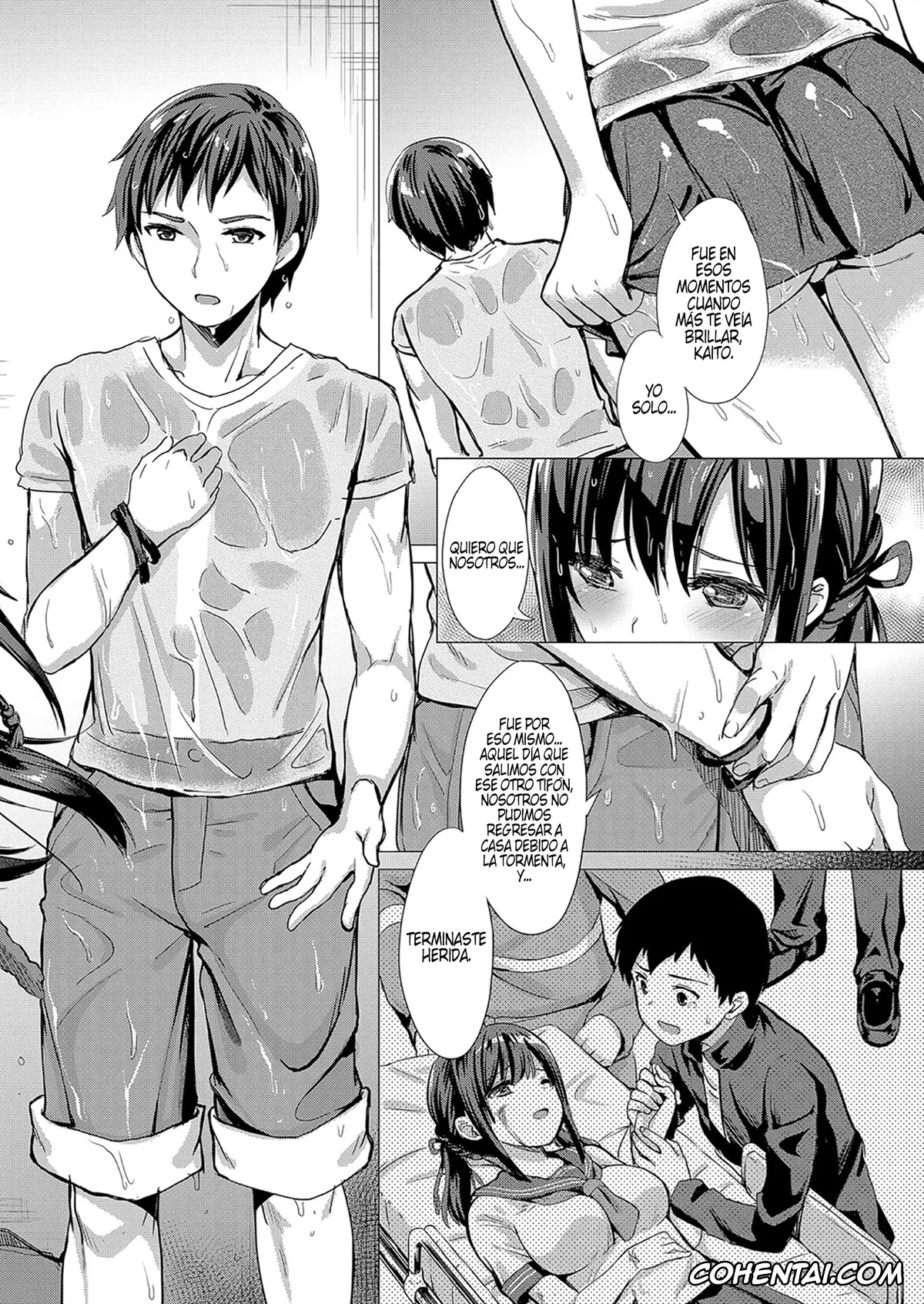 Original hentai, Arashi no Naka de Kagayaite (COMIC ExE 15), pagina 6