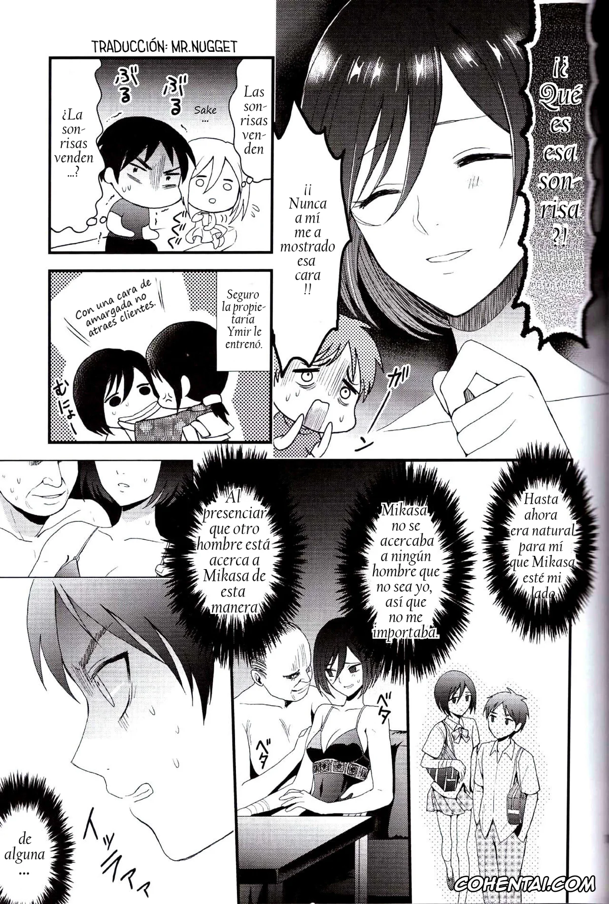 Shingeki No Kyojin | Attack On Titan hentai, Eren Jaeger hentai, Mikasa Ackerman hentai, EreMika Yojouhan (Shingeki no Kyojin), pagina 9