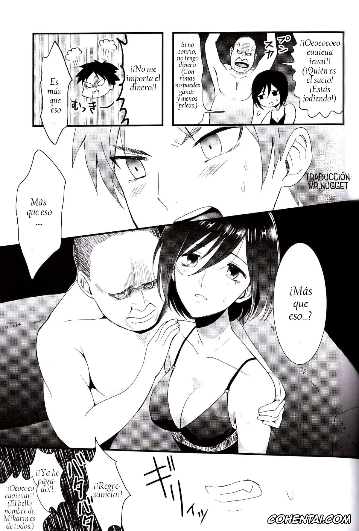 Shingeki No Kyojin | Attack On Titan porno, Eren Jaeger porno, Mikasa Ackerman porno, EreMika Yojouhan (Shingeki no Kyojin), pagina 11