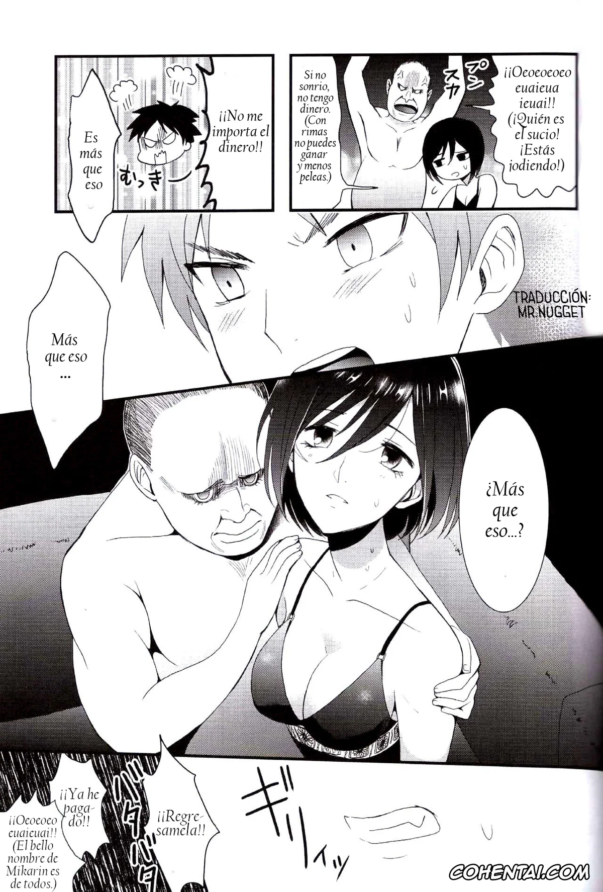 Shingeki No Kyojin | Attack On Titan hentai, Eren Jaeger hentai, Mikasa Ackerman hentai, EreMika Yojouhan (Shingeki no Kyojin), pagina 12