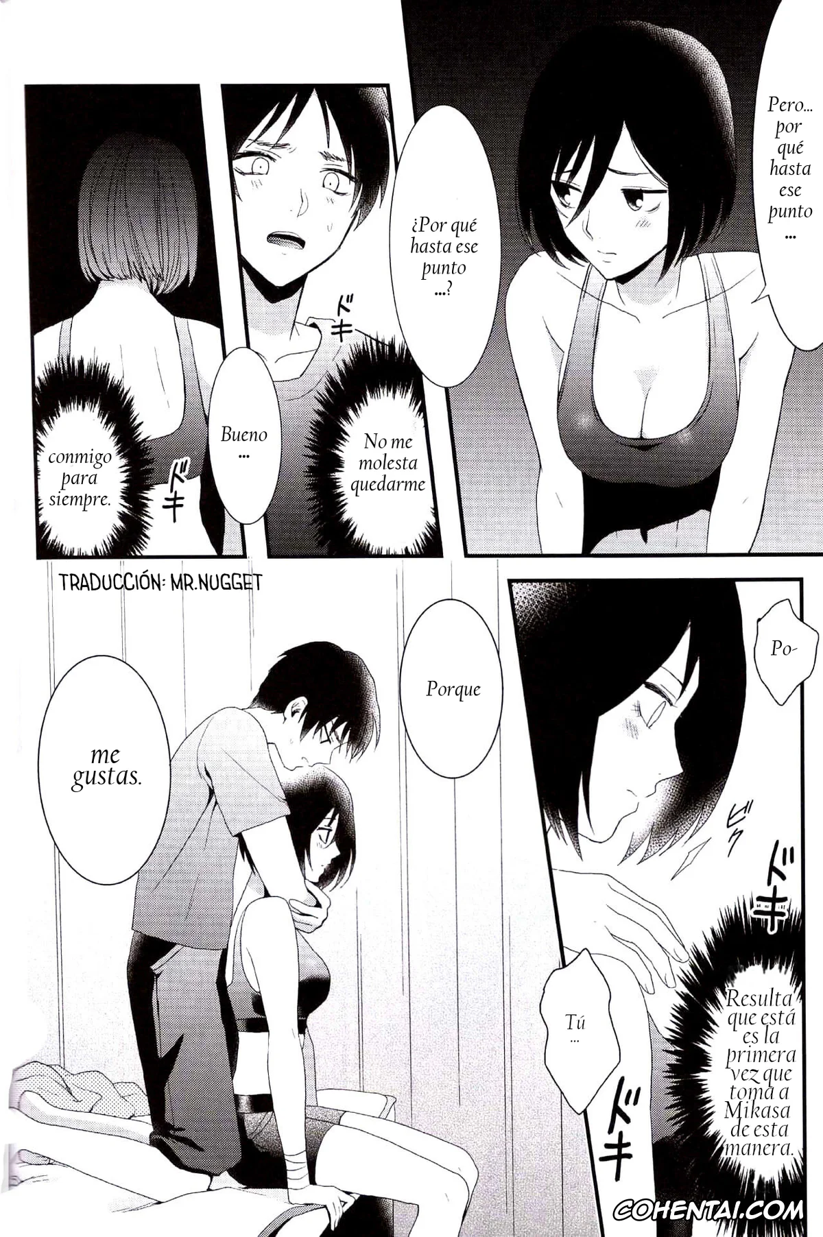 Shingeki No Kyojin | Attack On Titan hentai, Eren Jaeger hentai, Mikasa Ackerman hentai, EreMika Yojouhan (Shingeki no Kyojin), pagina 15