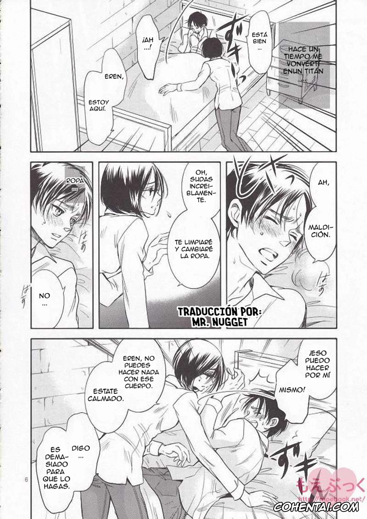 Shingeki No Kyojin | Attack On Titan porno, Eren Jaeger porno, Mikasa Ackerman porno, Nee, Oshiete (Shingeki no Kyojin), pagina 5