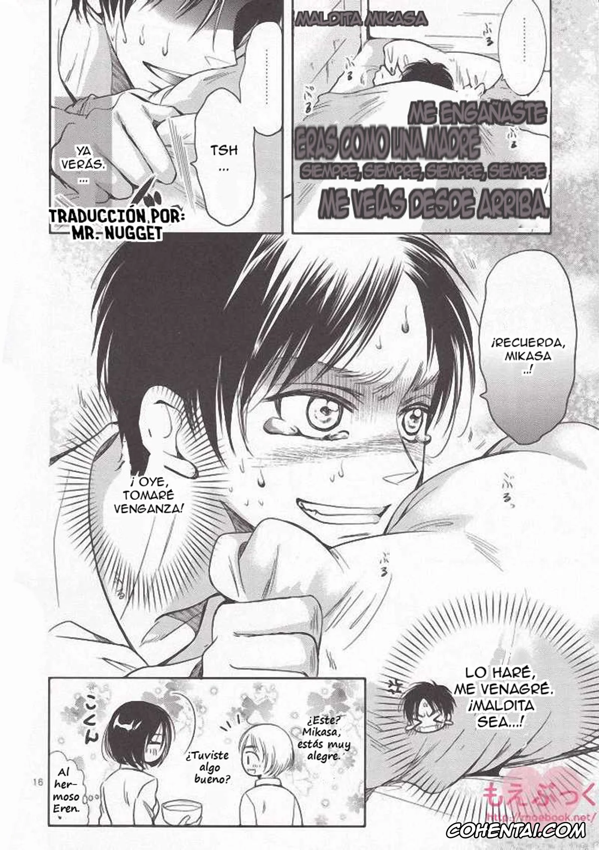 Shingeki No Kyojin | Attack On Titan hentai, Eren Jaeger hentai, Mikasa Ackerman hentai, Nee, Oshiete (Shingeki no Kyojin), pagina 15