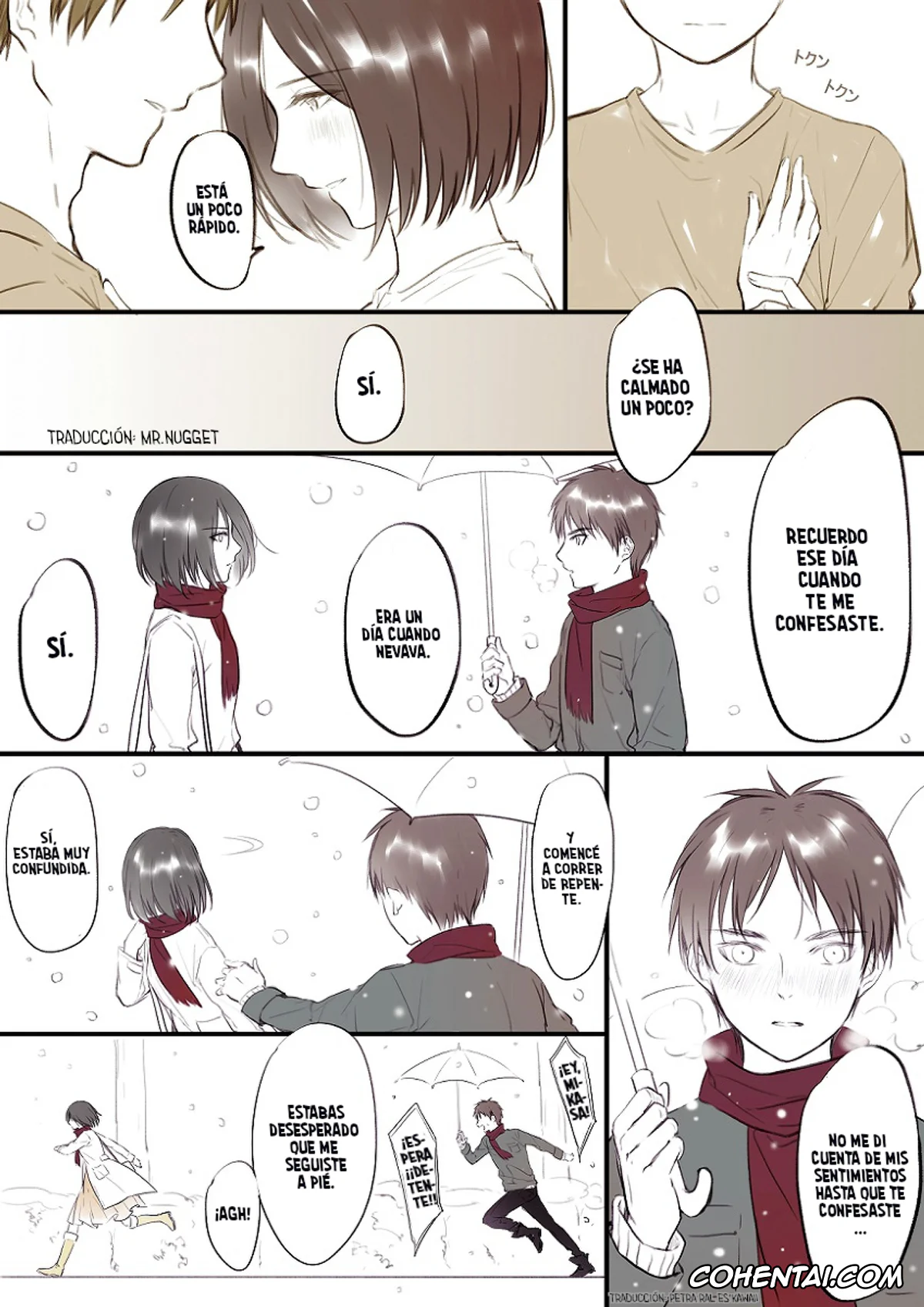 Shingeki No Kyojin | Attack On Titan hentai, Eren Jaeger hentai, Mikasa Ackerman hentai, Gakuen Eremika Kanzenban (Shingeki no Kyojin), pagina 3
