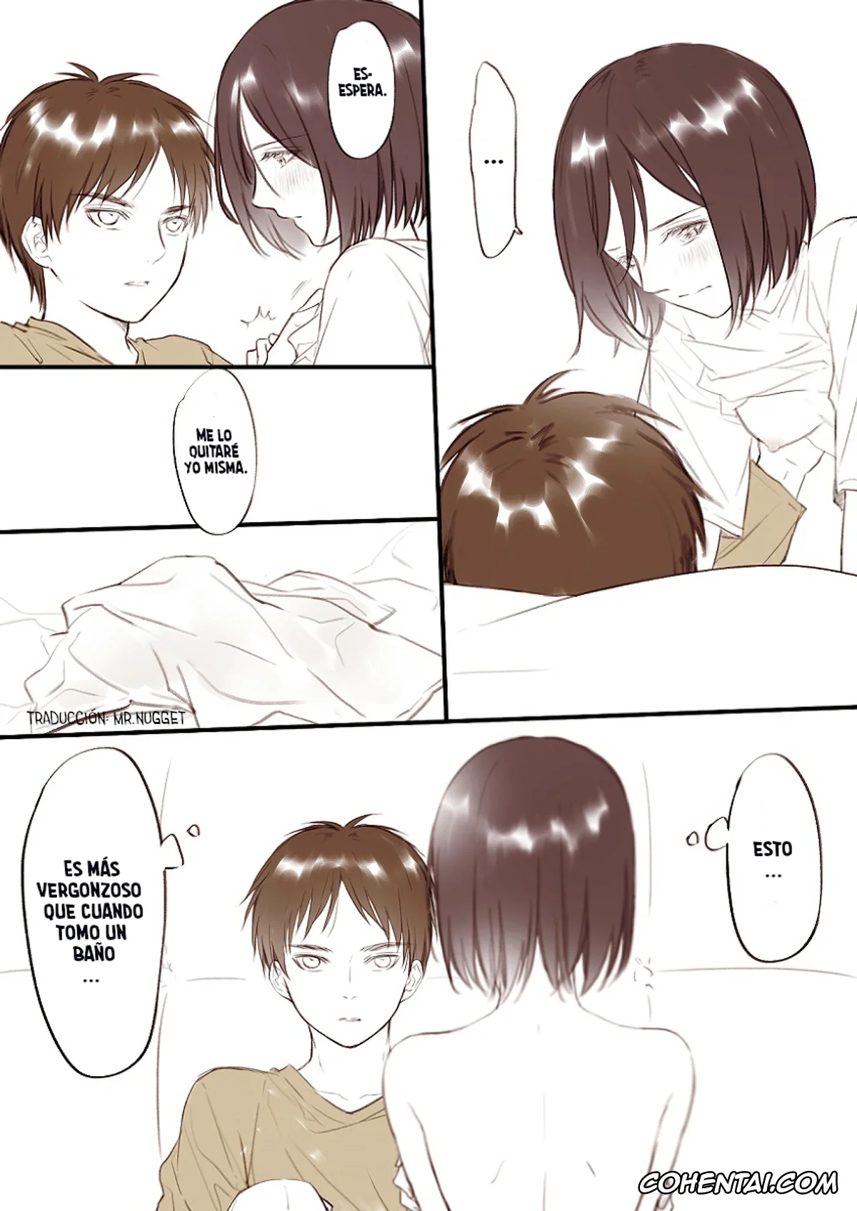 Shingeki No Kyojin | Attack On Titan xxx, Eren Jaeger xxx, Mikasa Ackerman xxx, Gakuen Eremika Kanzenban (Shingeki no Kyojin), pagina 7