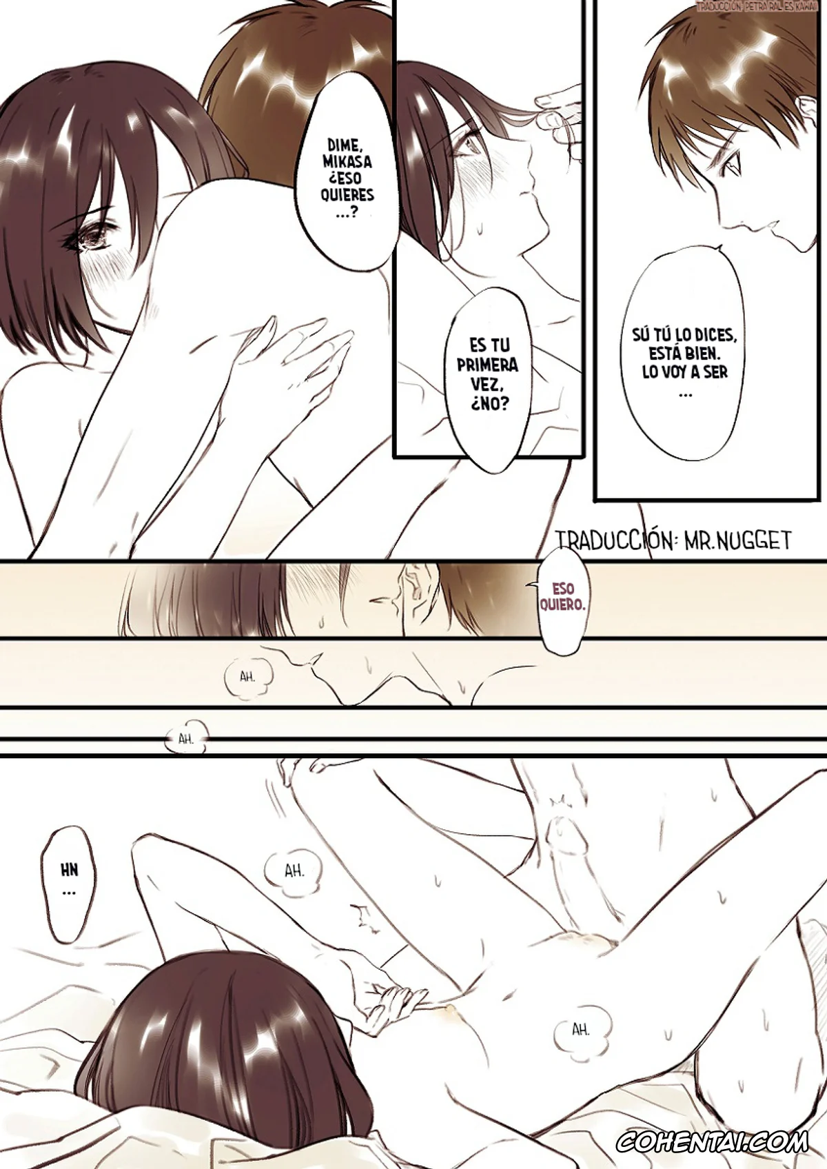 Shingeki No Kyojin | Attack On Titan hentai, Eren Jaeger hentai, Mikasa Ackerman hentai, Gakuen Eremika Kanzenban (Shingeki no Kyojin), pagina 12
