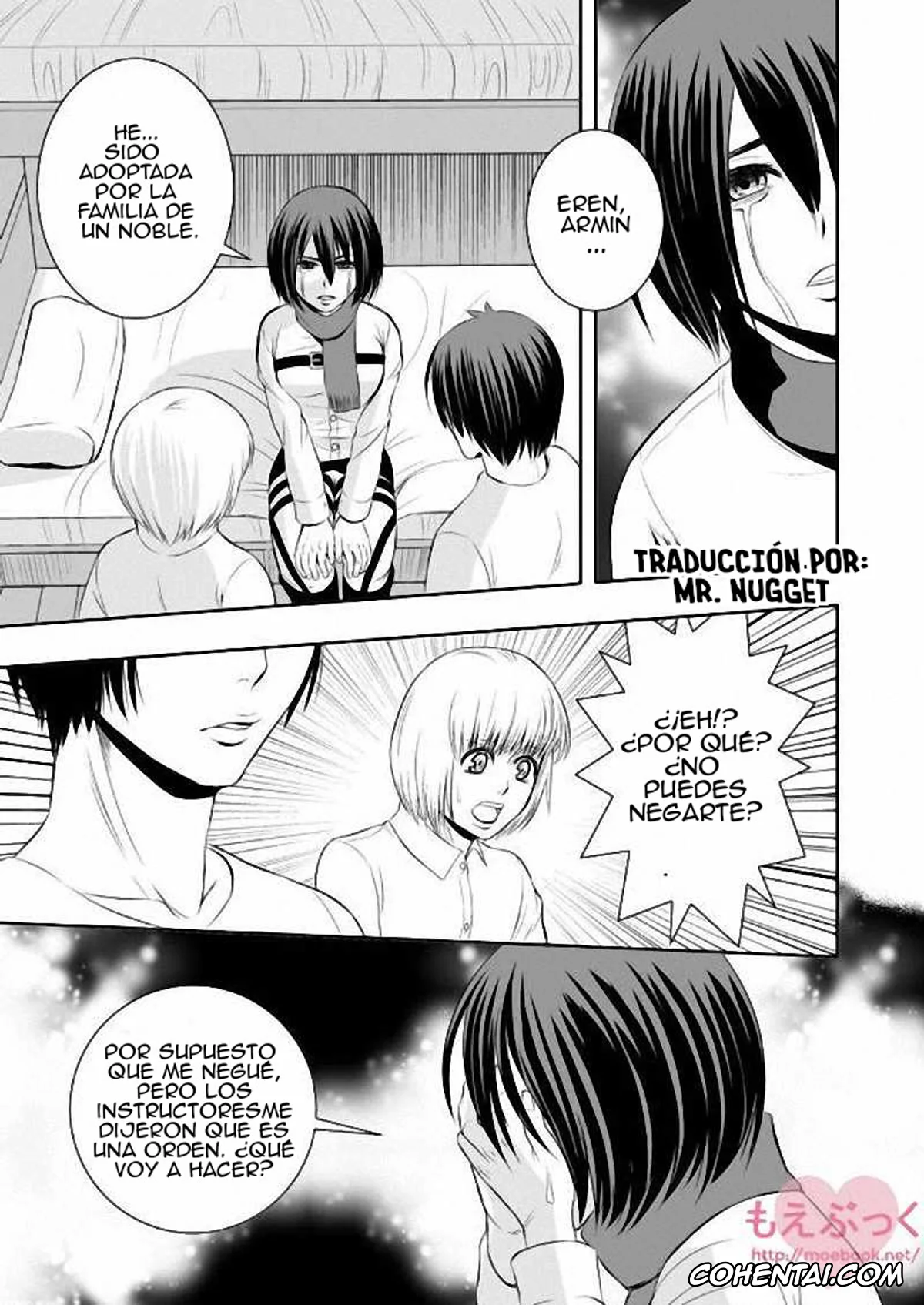 Shingeki No Kyojin | Attack On Titan xxx, Eren Jaeger xxx, Mikasa Ackerman xxx, Hanamuko Choukyou (Shingeki no Kyojin), pagina 4