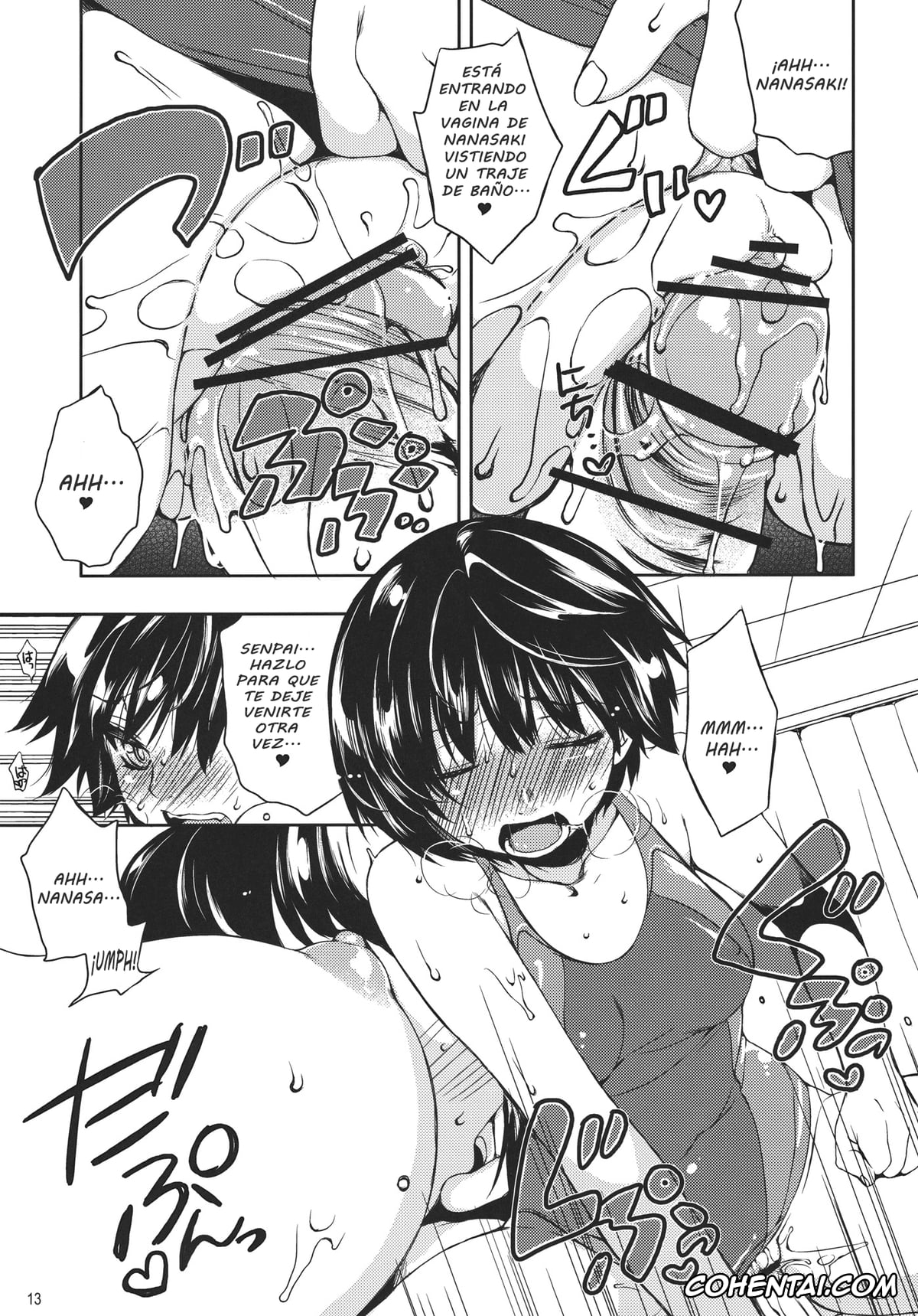 Amagami hentai, Ai Nanasaki hentai, Haruka Morishima hentai, I ♥ SAND (Amagami), pagina 12