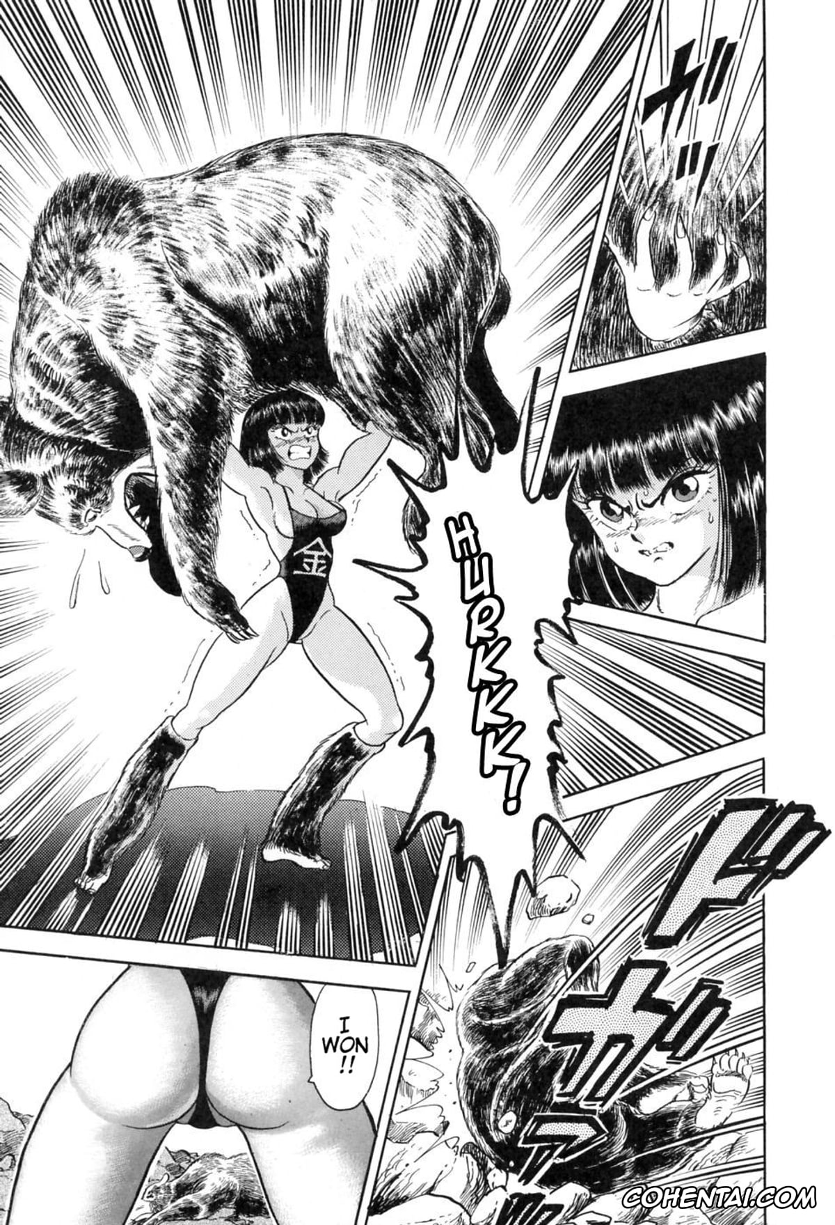 Original hentai, Kintarou (Hontou wa Eroi Otogibanashi), pagina 9
