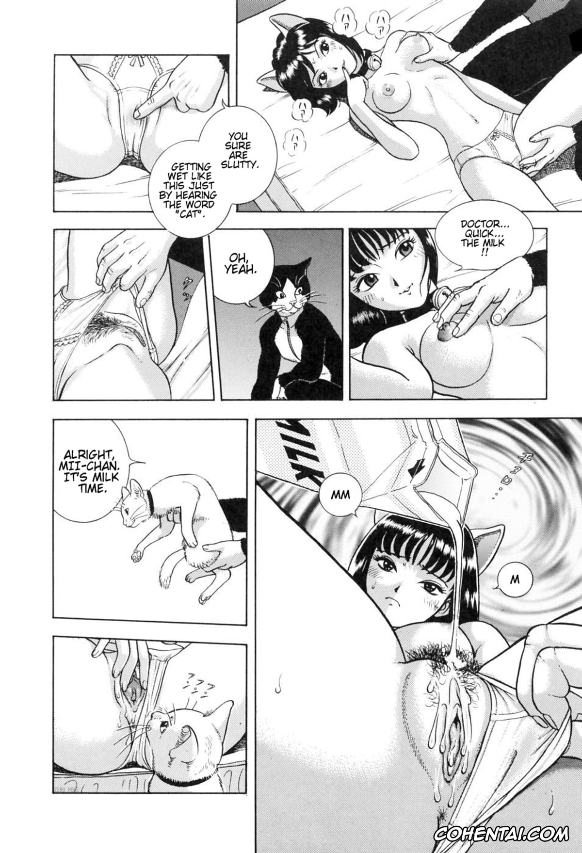 Original hentai, NINE LIVES (Hontou wa Eroi Otogibanashi), pagina 6