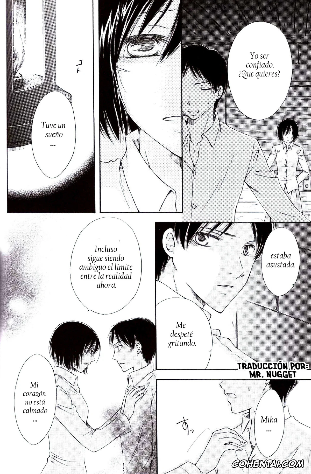 Shingeki No Kyojin | Attack On Titan hentai, Eren Jaeger hentai, Mikasa Ackerman hentai, Tsumetai Ame no Furishikiru (Shingeki no Kyojin), pagina 6
