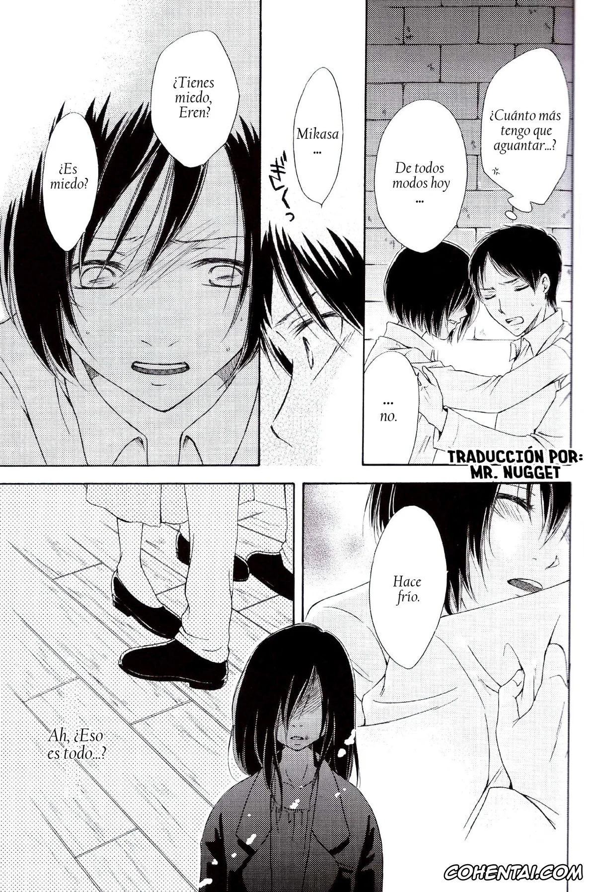 Shingeki No Kyojin | Attack On Titan hentai, Eren Jaeger hentai, Mikasa Ackerman hentai, Tsumetai Ame no Furishikiru (Shingeki no Kyojin), pagina 9
