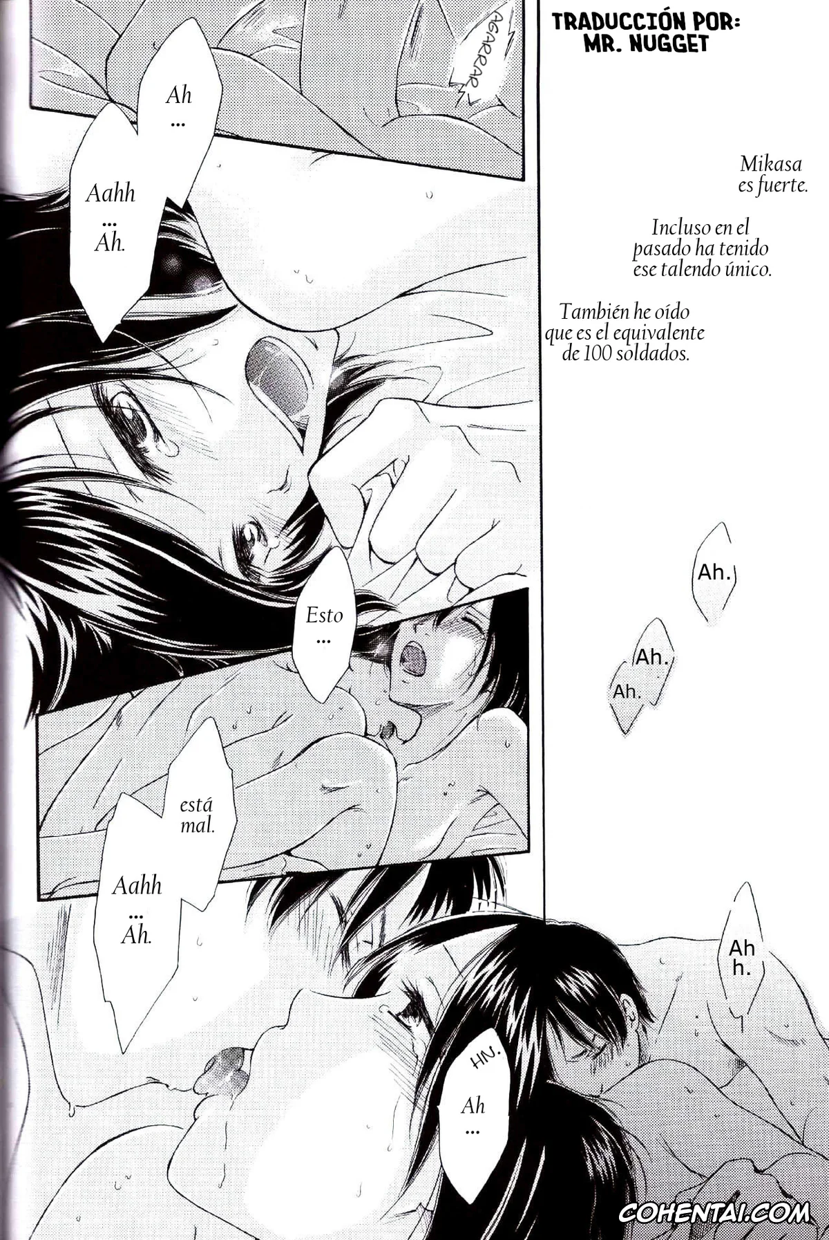 Shingeki No Kyojin | Attack On Titan hentai, Eren Jaeger hentai, Mikasa Ackerman hentai, Tsumetai Ame no Furishikiru (Shingeki no Kyojin), pagina 18