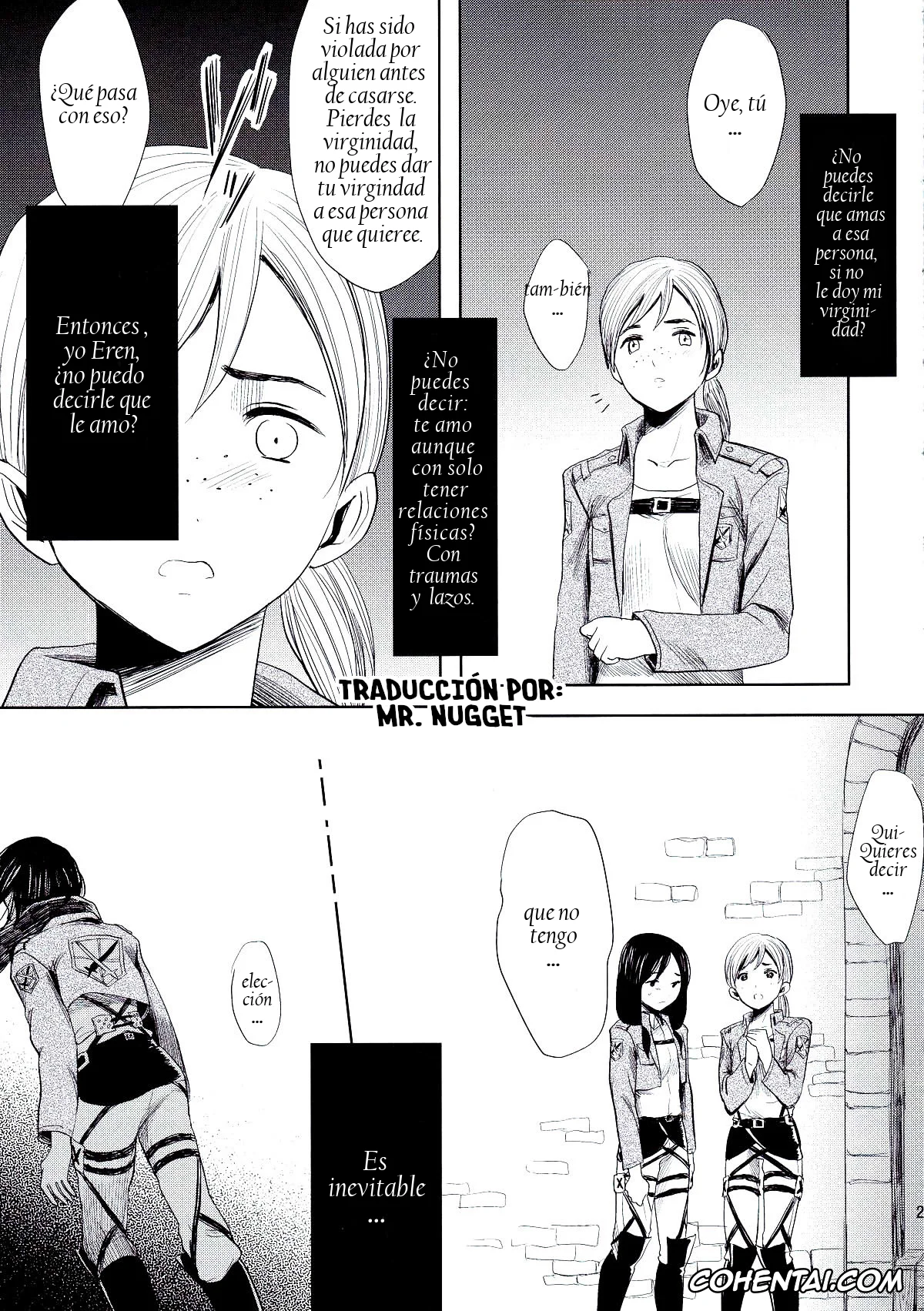Shingeki No Kyojin | Attack On Titan hentai, Eren Jaeger hentai, Mikasa Ackerman hentai, Motto Hoka no Aishikata ga Atta Hazu nanoni (Shingeki no Kyojin), pagina 21