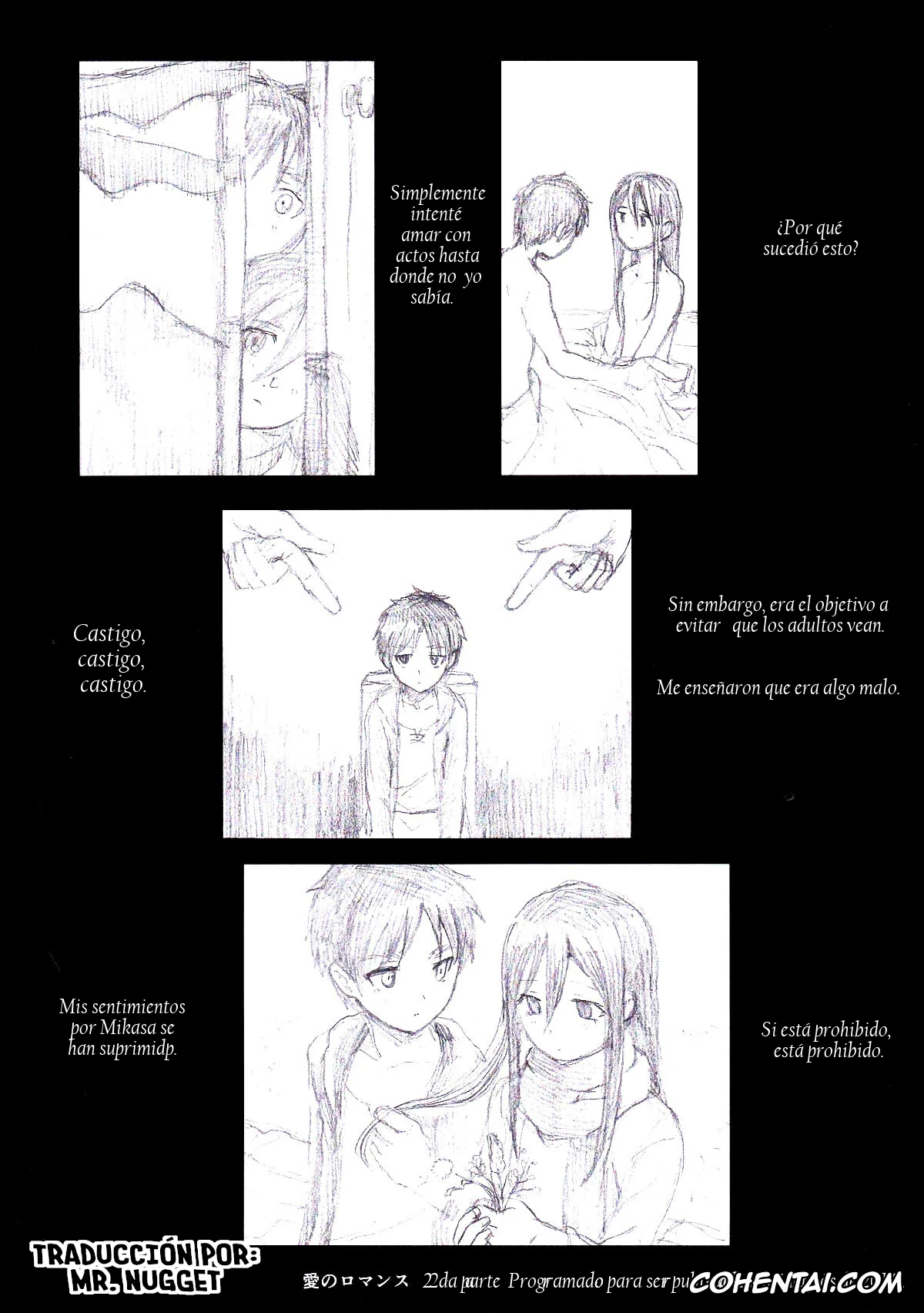 Shingeki No Kyojin | Attack On Titan xxx, Eren Jaeger xxx, Mikasa Ackerman xxx, Ai no Romance Zenpen (Shingeki no Kyojin), pagina 34