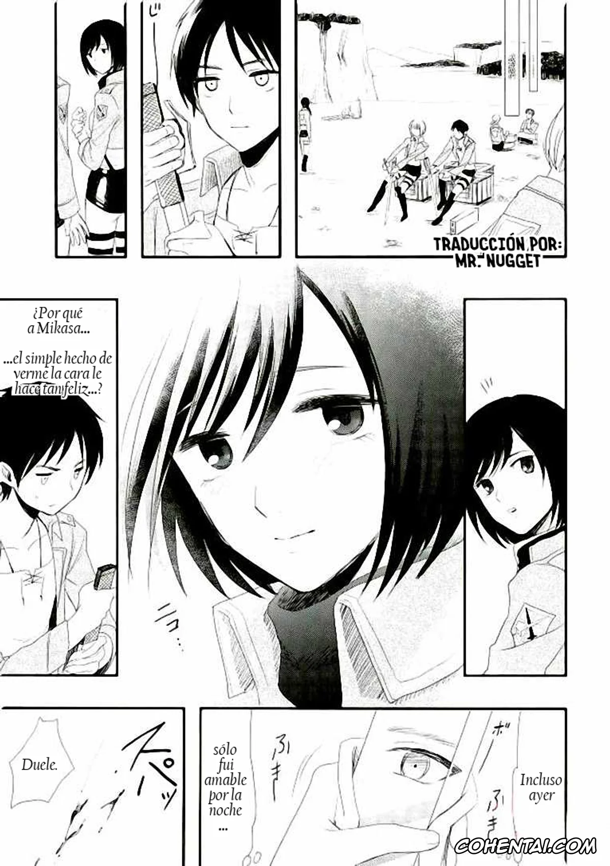 Shingeki No Kyojin | Attack On Titan porno, Eren Jaeger porno, Mikasa Ackerman porno, Ai no Romance Kouhen (Shingeki no Kyojin), pagina 17