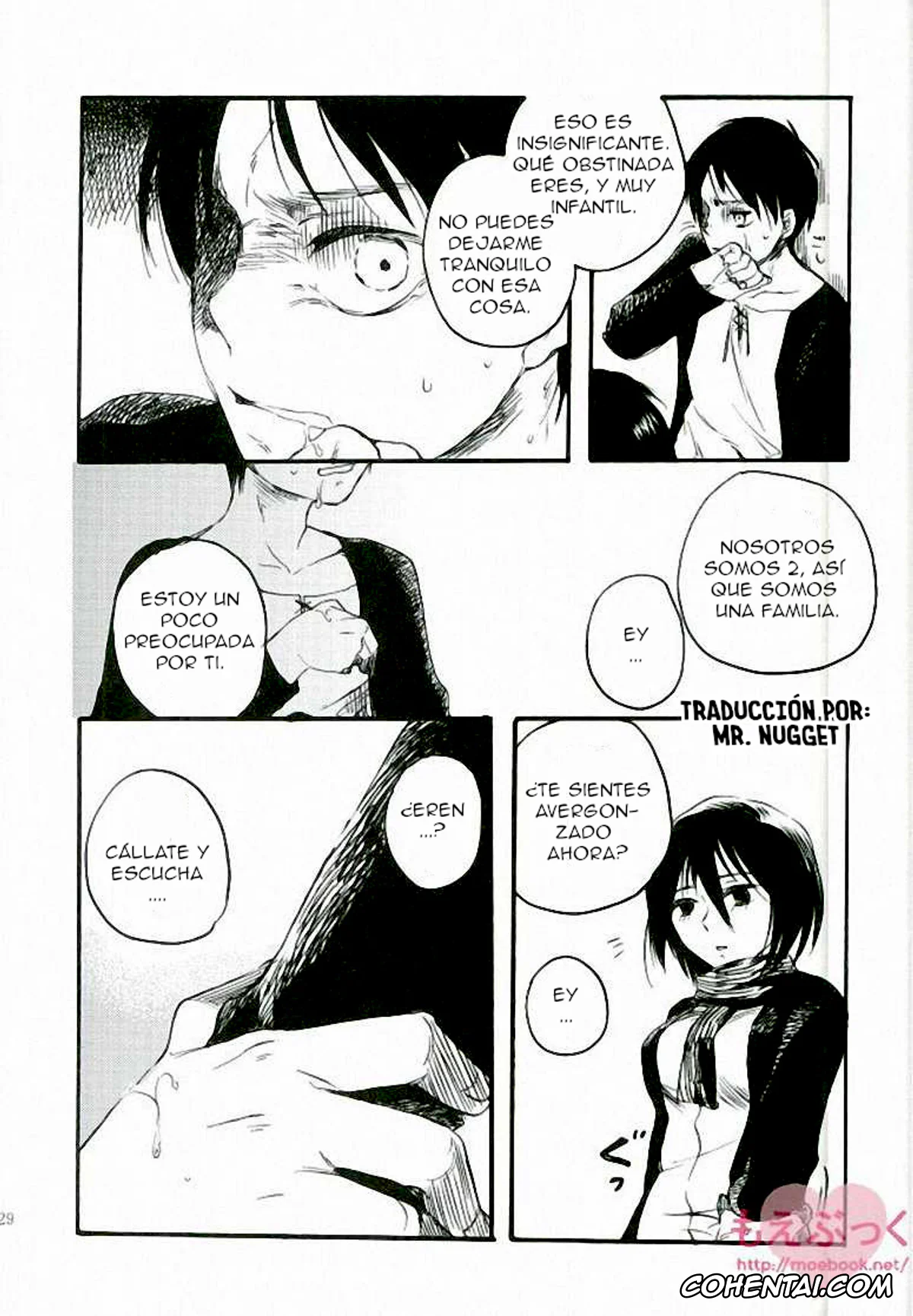 Shingeki No Kyojin | Attack On Titan xxx, Eren Jaeger xxx, Mikasa Ackerman xxx, Mikasa no kuse ni namaikida (Shingeki no Kyojin), pagina 28