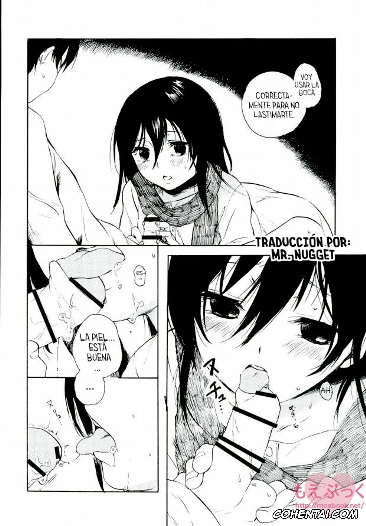 Shingeki No Kyojin | Attack On Titan porno, Eren Jaeger porno, Mikasa Ackerman porno, Moyai no Akari (Shingeki no Kyojin), pagina 5