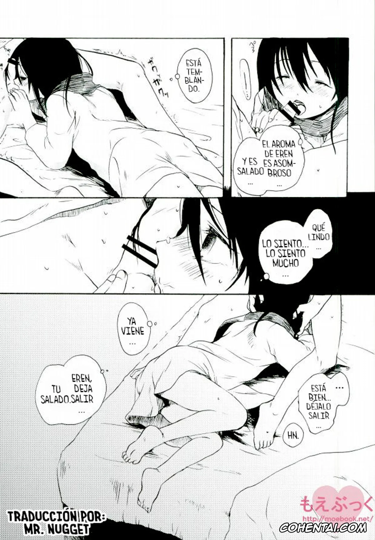 Shingeki No Kyojin | Attack On Titan hentai, Eren Jaeger hentai, Mikasa Ackerman hentai, Moyai no Akari (Shingeki no Kyojin), pagina 6