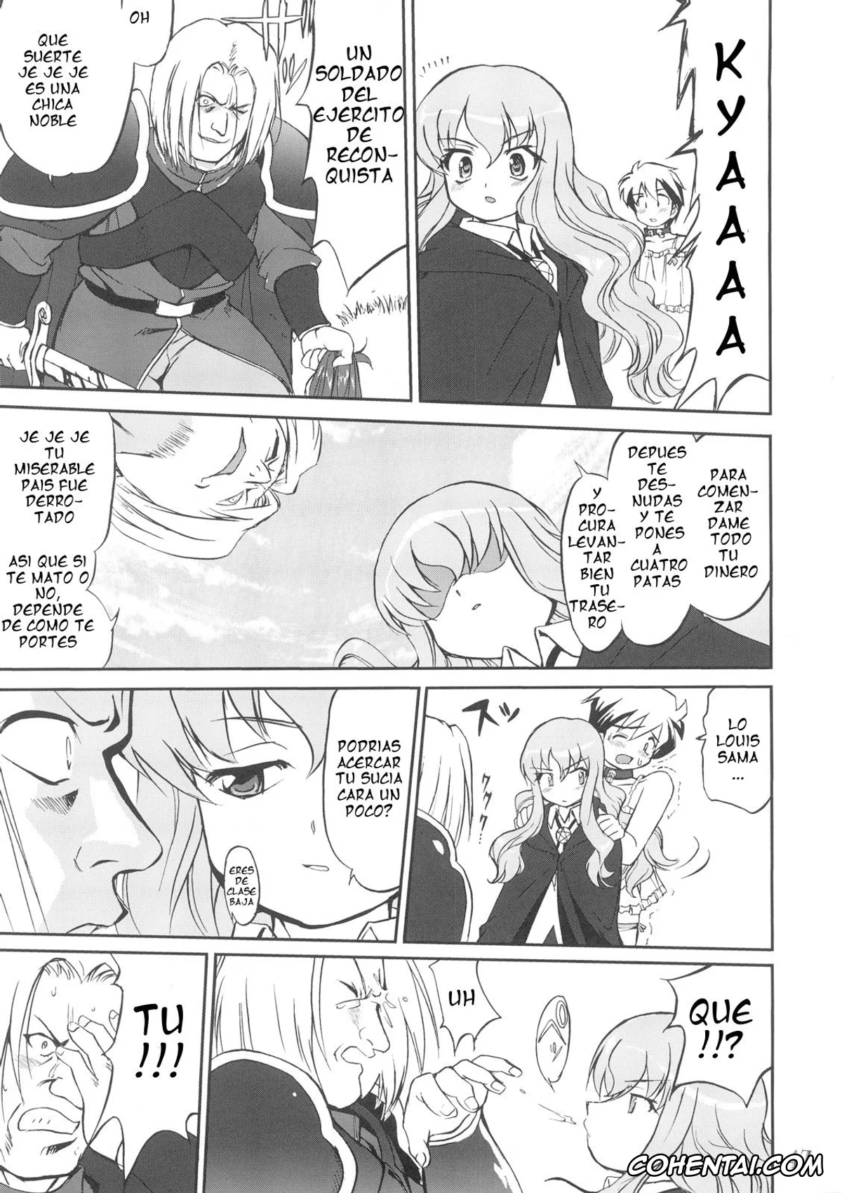 Zero No Tsukaima | The Familiar Of Zero hentai, Henrietta de Tristain hentai, Louise Francoise Le Blanc de La Valliere hentai, Saito Hiraga hentai, HENRIETTA (Tsukaima Yapoo – Tristein no Metsubou) (Zero no Tsukaima), pagina 12