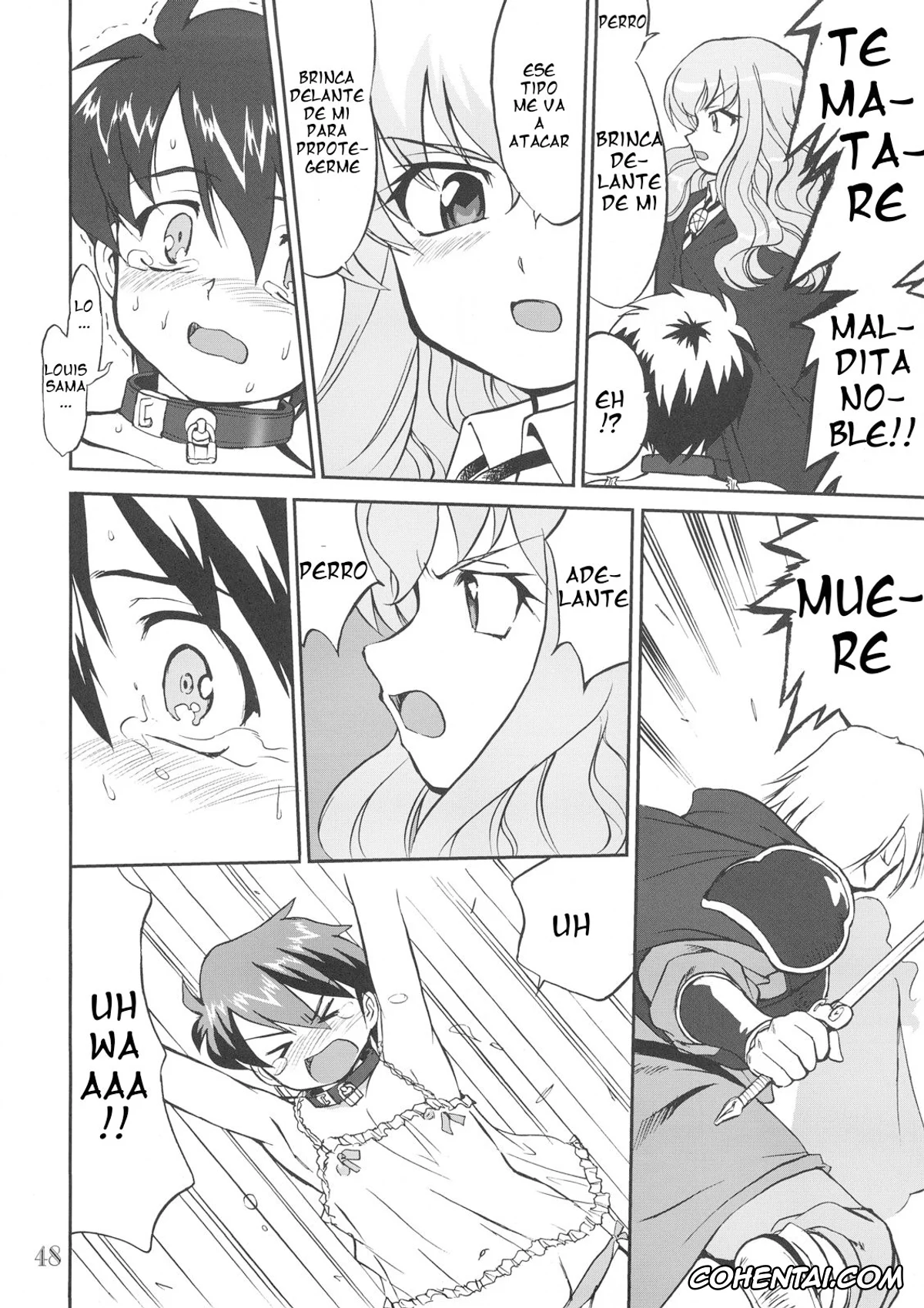 Zero No Tsukaima | The Familiar Of Zero xxx, Henrietta de Tristain xxx, Louise Francoise Le Blanc de La Valliere xxx, Saito Hiraga xxx, HENRIETTA (Tsukaima Yapoo – Tristein no Metsubou) (Zero no Tsukaima), pagina 13