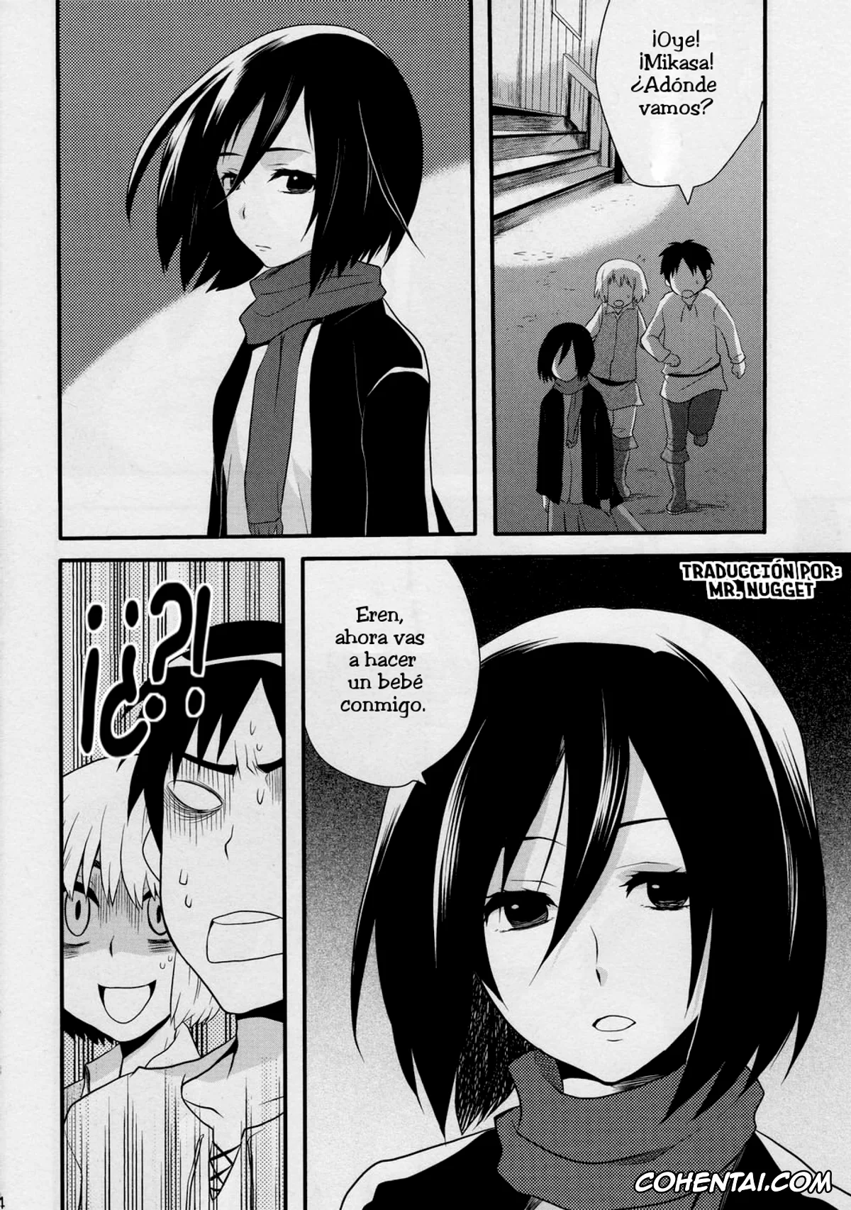 Shingeki No Kyojin | Attack On Titan xxx, Eren Jaeger xxx, Mikasa Ackerman xxx, Watashi no Eren (Shingeki no Kyojin), pagina 4