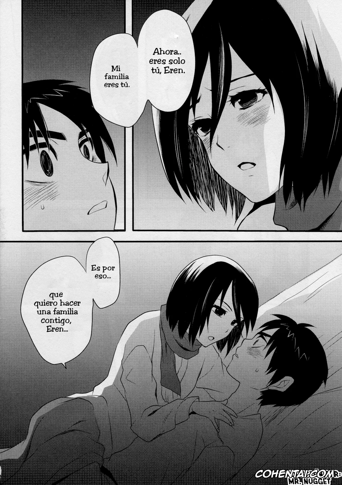 Shingeki No Kyojin | Attack On Titan porno, Eren Jaeger porno, Mikasa Ackerman porno, Watashi no Eren (Shingeki no Kyojin), pagina 8