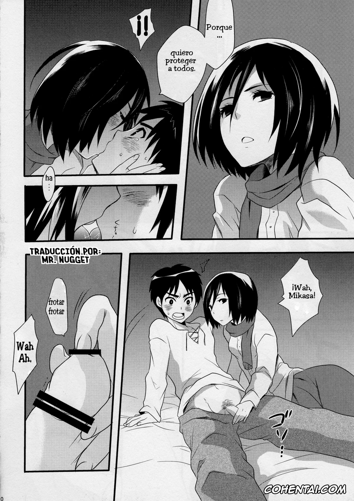 Shingeki No Kyojin | Attack On Titan xxx, Eren Jaeger xxx, Mikasa Ackerman xxx, Watashi no Eren (Shingeki no Kyojin), pagina 10
