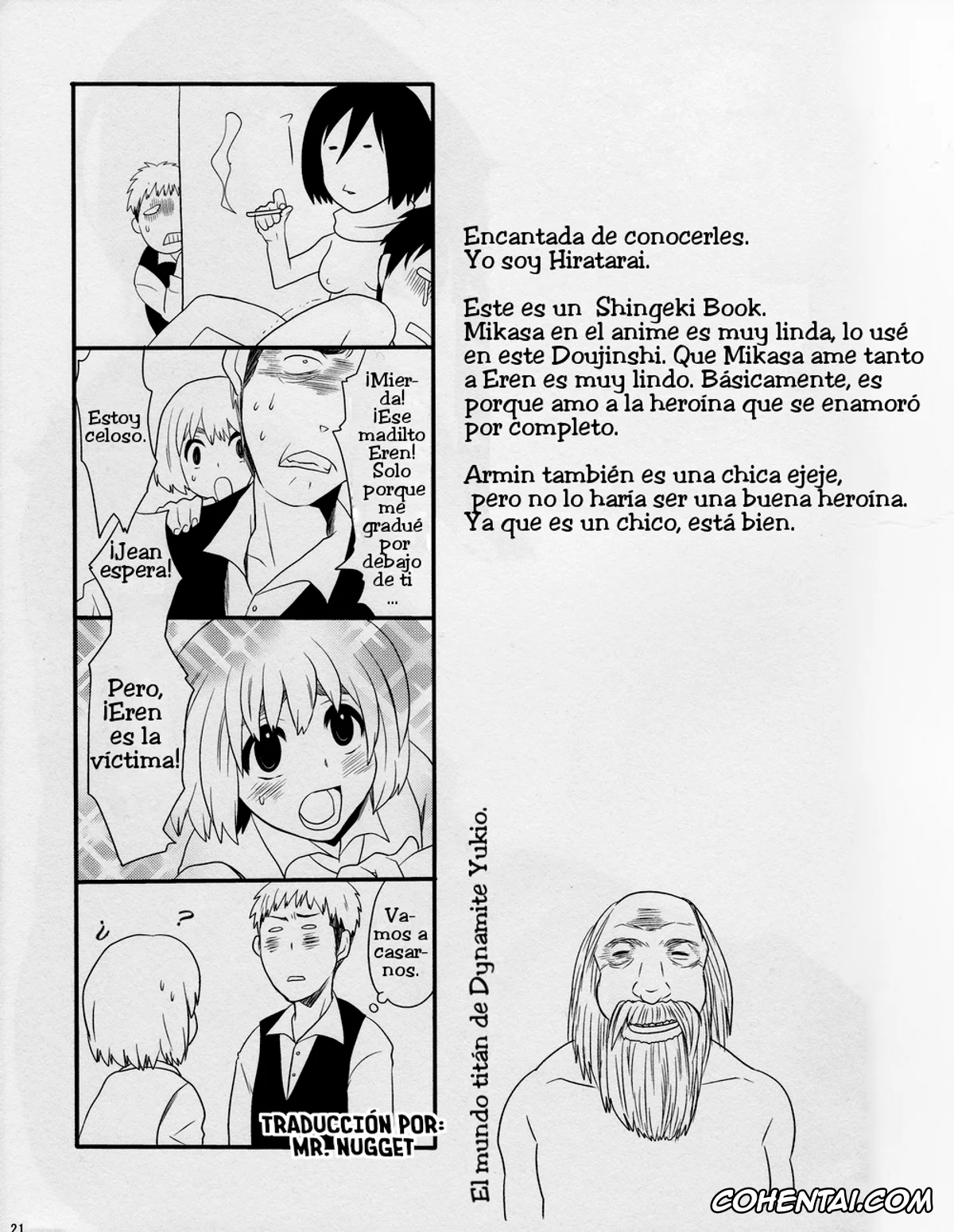 Shingeki No Kyojin | Attack On Titan hentai, Eren Jaeger hentai, Mikasa Ackerman hentai, Watashi no Eren (Shingeki no Kyojin), pagina 21