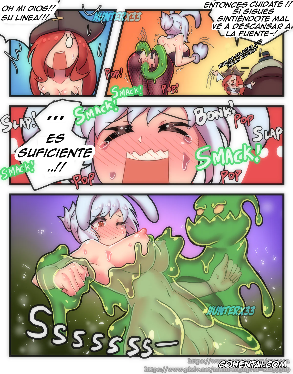 League of Legends porno, Riven porno, Zac porno, Rabbit Jelly (League of Legends), pagina 14