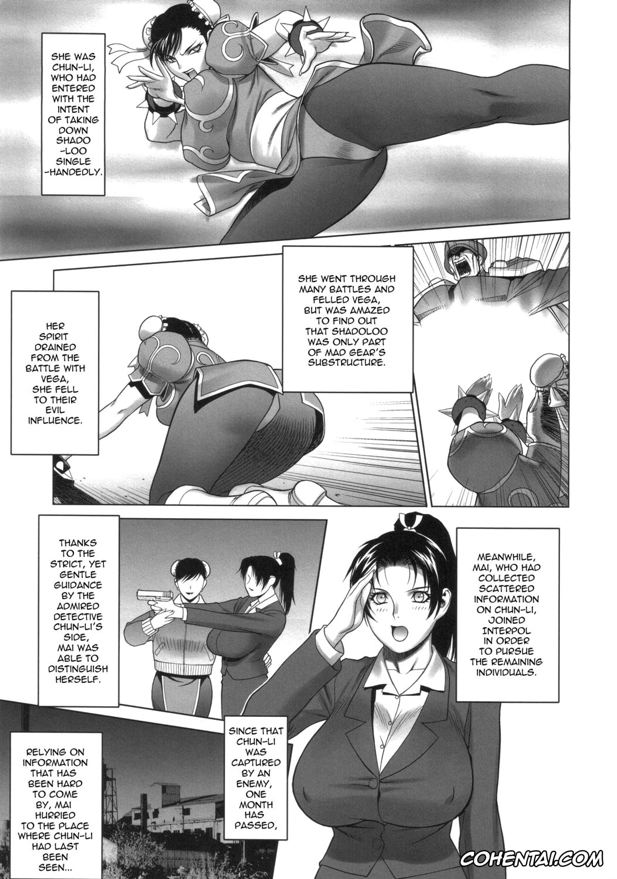 Street Fighter xxx, King of Fighters xxx, Chun-Li xxx, Mai Shiranui xxx, Poison xxx, Kunoichi Jigokuhen R-31 (King of Fighters, Street Fighter), pagina 4