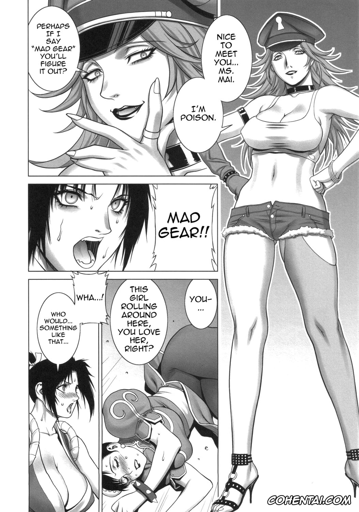 Street Fighter xxx, King of Fighters xxx, Chun-Li xxx, Mai Shiranui xxx, Poison xxx, Kunoichi Jigokuhen R-31 (King of Fighters, Street Fighter), pagina 7