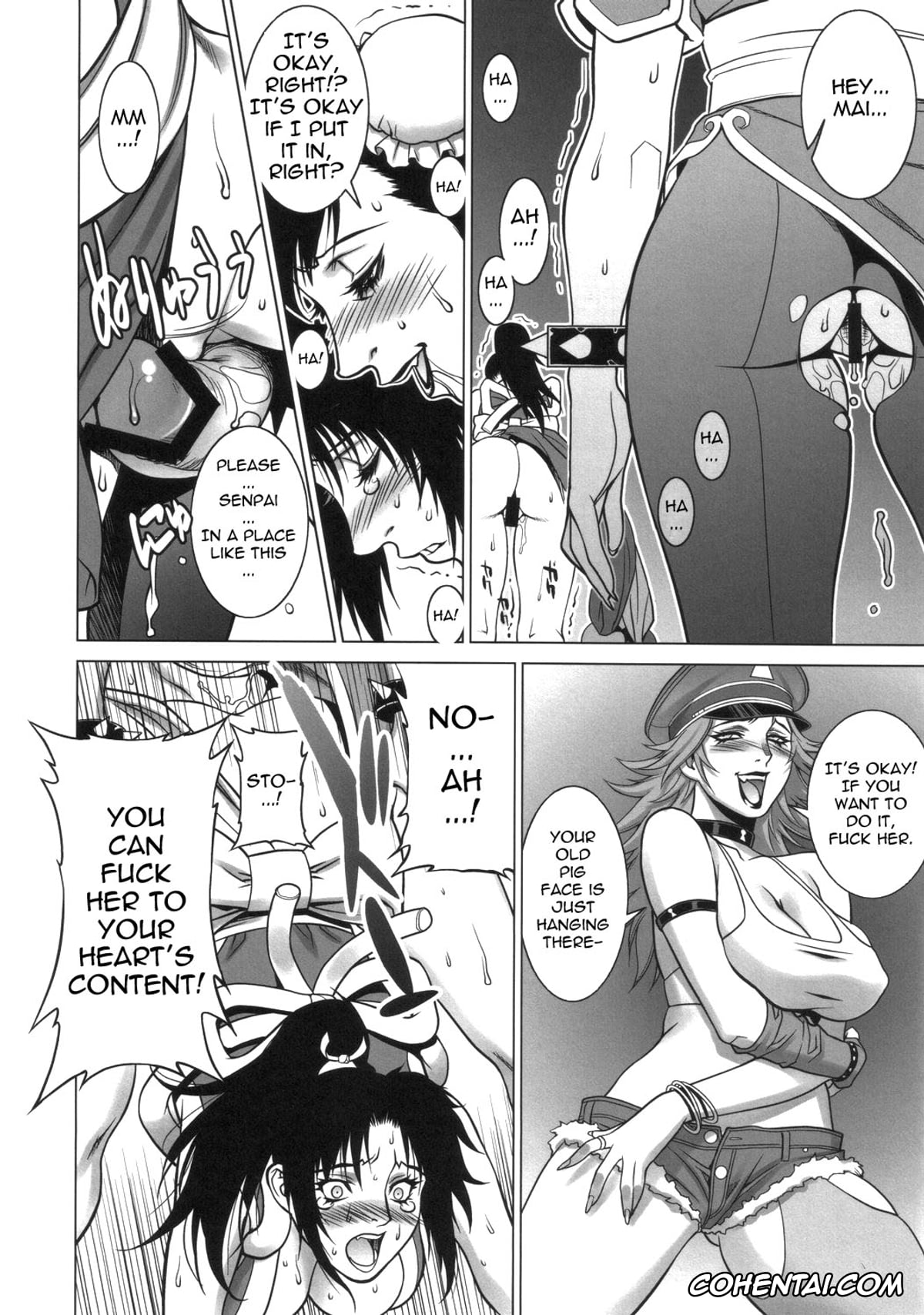 Street Fighter xxx, King of Fighters xxx, Chun-Li xxx, Mai Shiranui xxx, Poison xxx, Kunoichi Jigokuhen R-31 (King of Fighters, Street Fighter), pagina 13