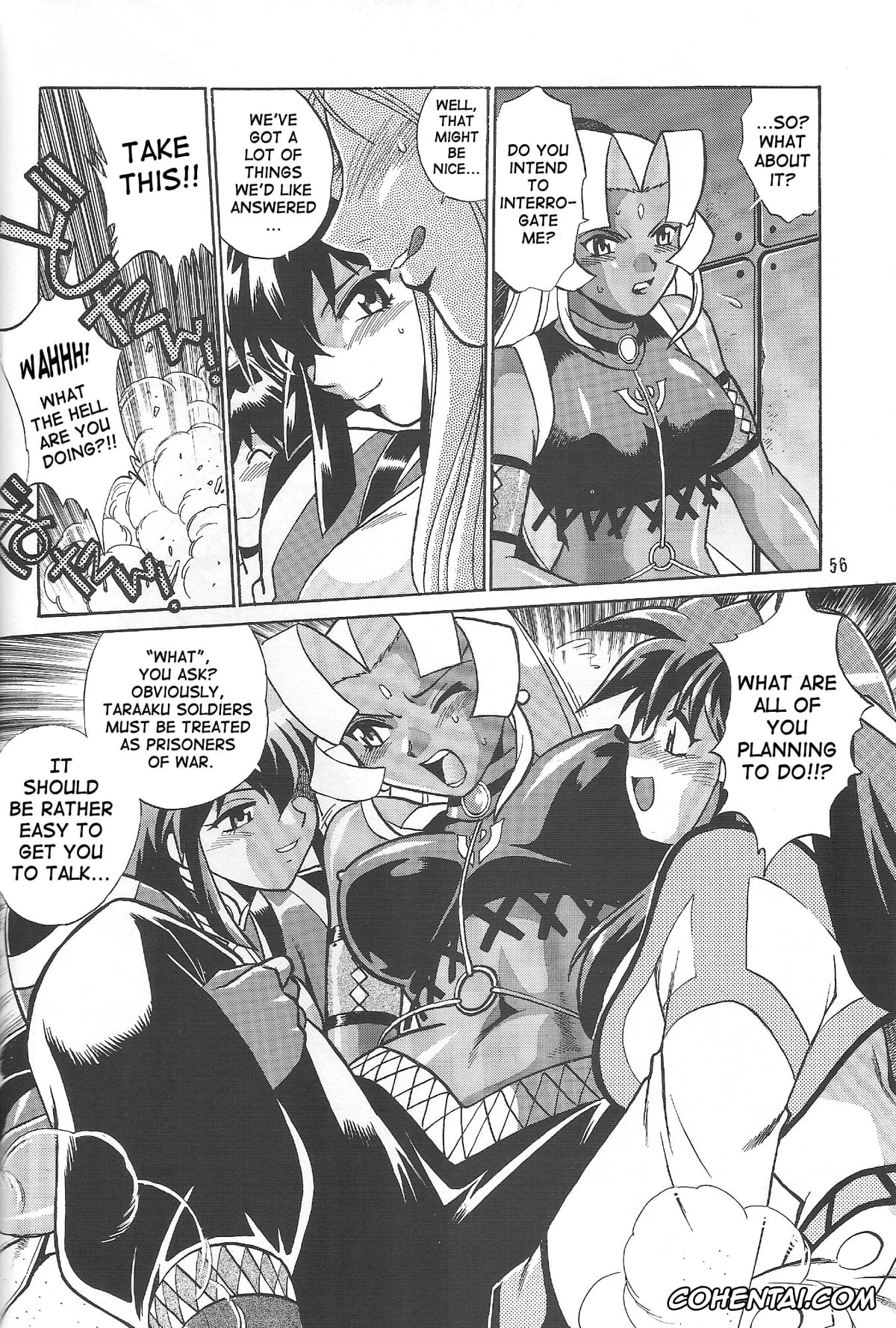 Vandread xxx, Barnette Orangello xxx, Buzam A. Calessa xxx, Dita Liebely xxx, Hibiki Tokai xxx, Jura Basil Elden xxx, Meia Gisborn xxx, Misty Cornwell xxx, VANDREAD ALL CHARACTERS BOOK (Vandread), pagina 55