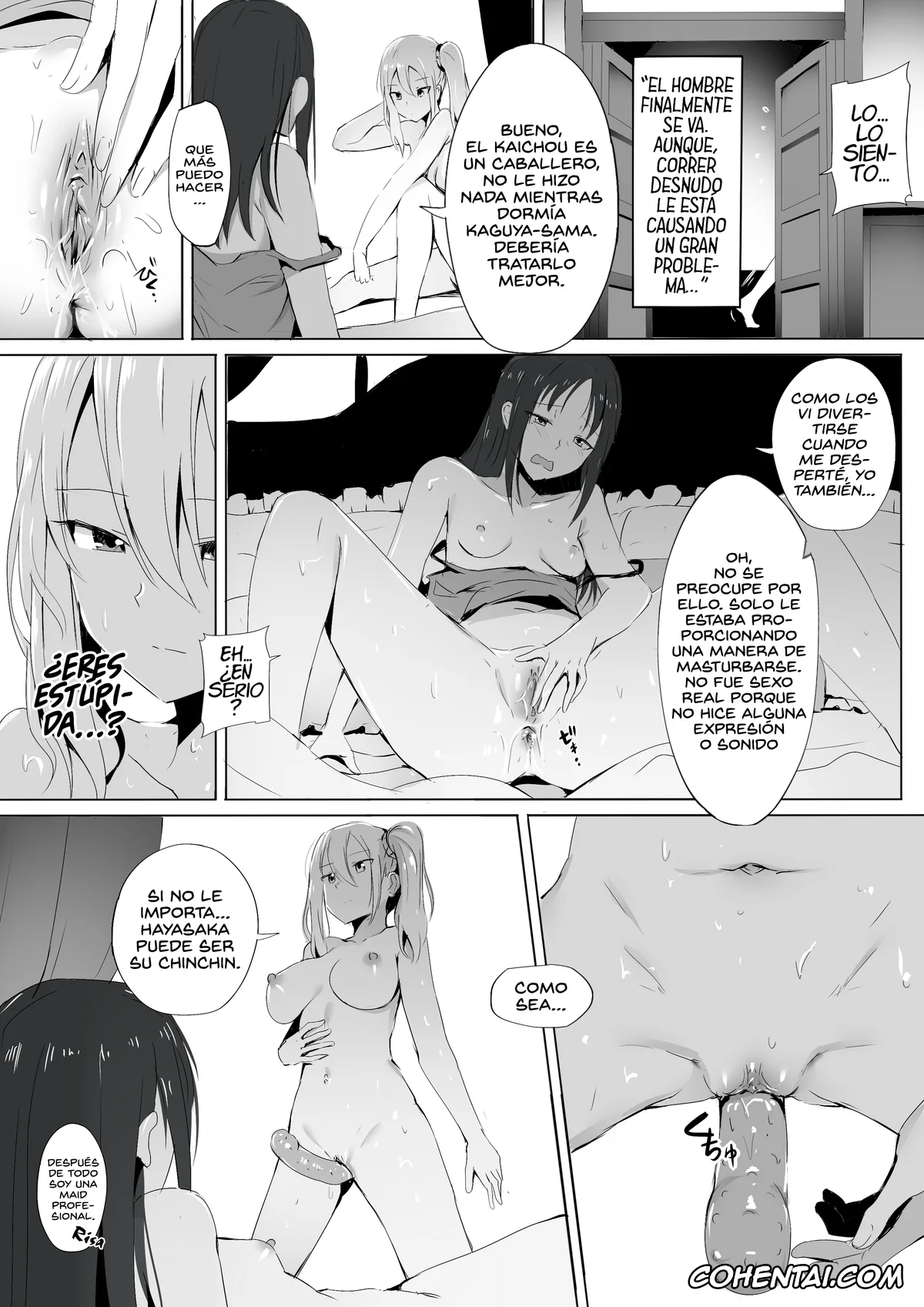 Kaguya-Sama Wa Kokurasetai | Kaguya-Sama Love Is War porno, Ai Hayasaka porno, Kaguya Shinomiya porno, Miyuki Shirogane porno, Shinomiya-ke no Maid wa Tokojouzu ~Professional Jintai Onaho~ (Kaguya-sama wa Kokurasetai), pagina 17