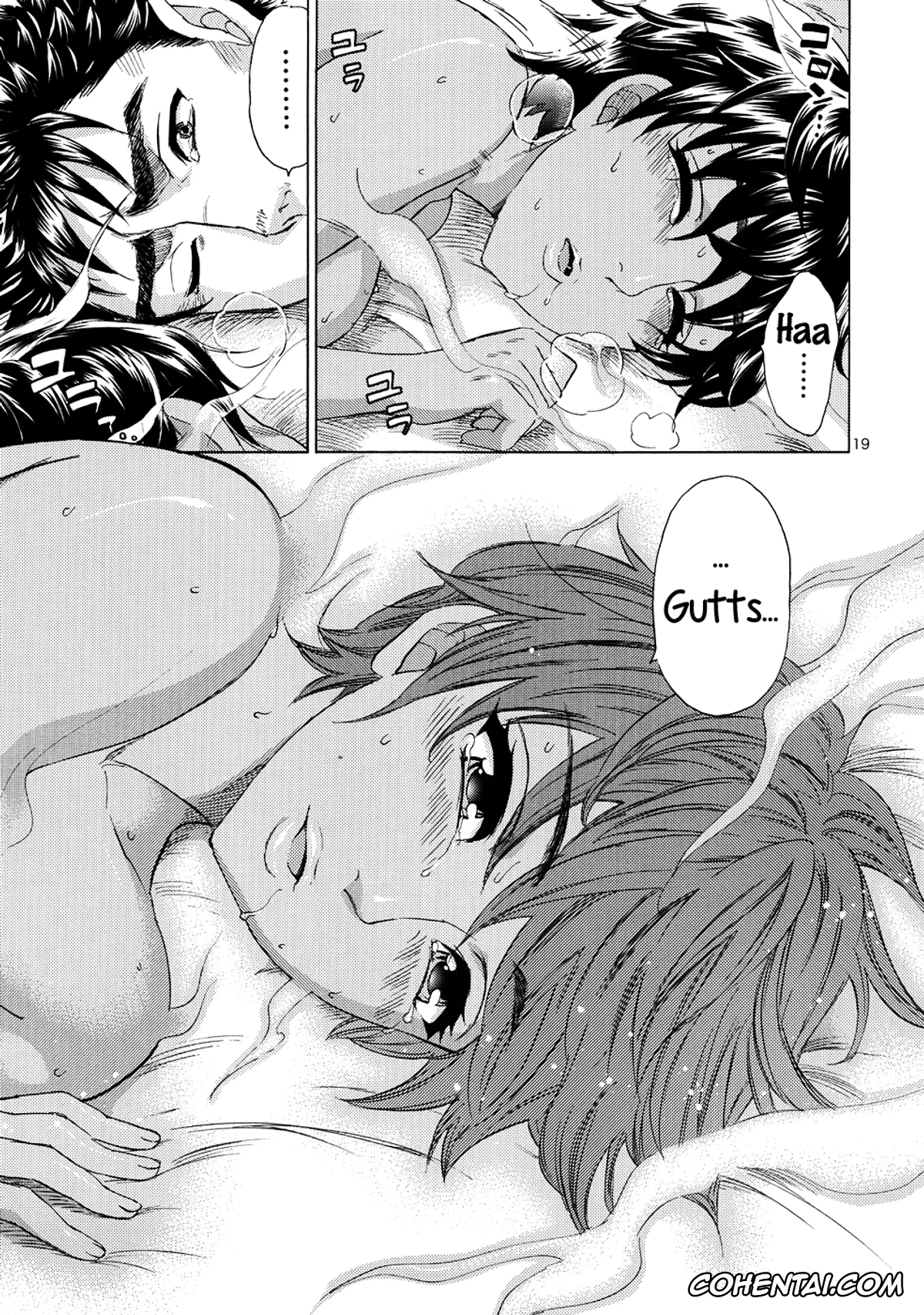 Berserk hentai, Casca hentai, Guts hentai, Akatsuki o Matte I (Berserk), pagina 18
