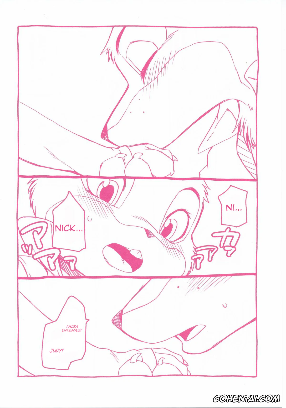 Zootopia porno, Judy Hopps porno, Nick Wilde porno, Sagishi no Hatsukoi (Zootopia), pagina 8