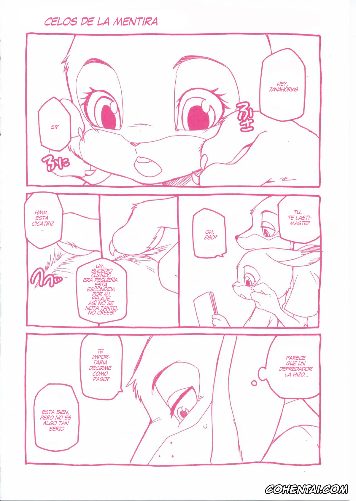 Zootopia xxx, Judy Hopps xxx, Nick Wilde xxx, Sagishi no Hatsukoi (Zootopia), pagina 10