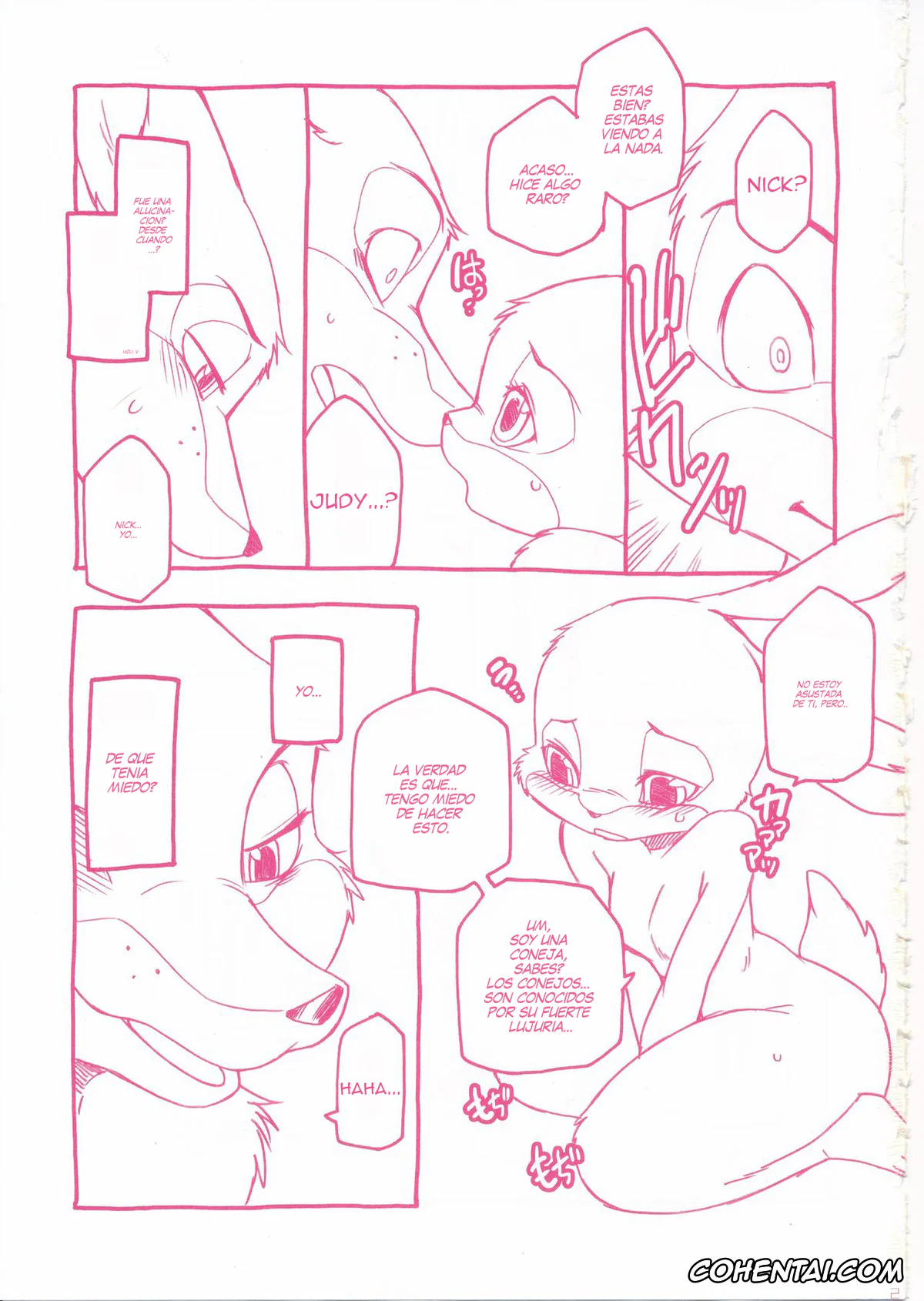 Zootopia xxx, Judy Hopps xxx, Nick Wilde xxx, Sagishi no Hatsukoi (Zootopia), pagina 19